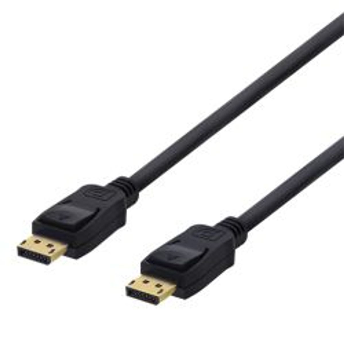 Deltaco Displayport Cable, Dp 1.2, 5m, Black - Kabel