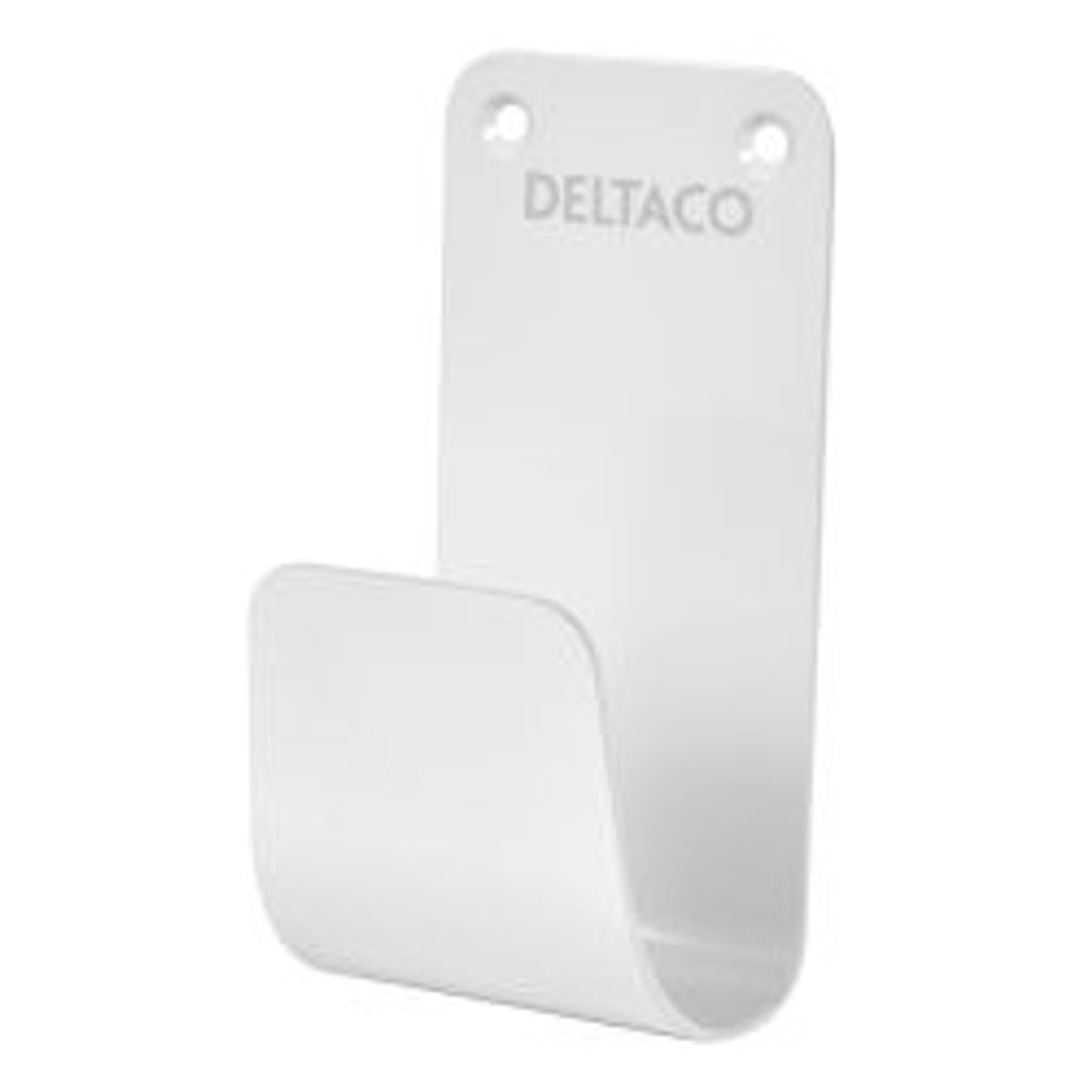 Deltaco E-charge Cable Hook, Stainless Steel Ss304, White - Diverse