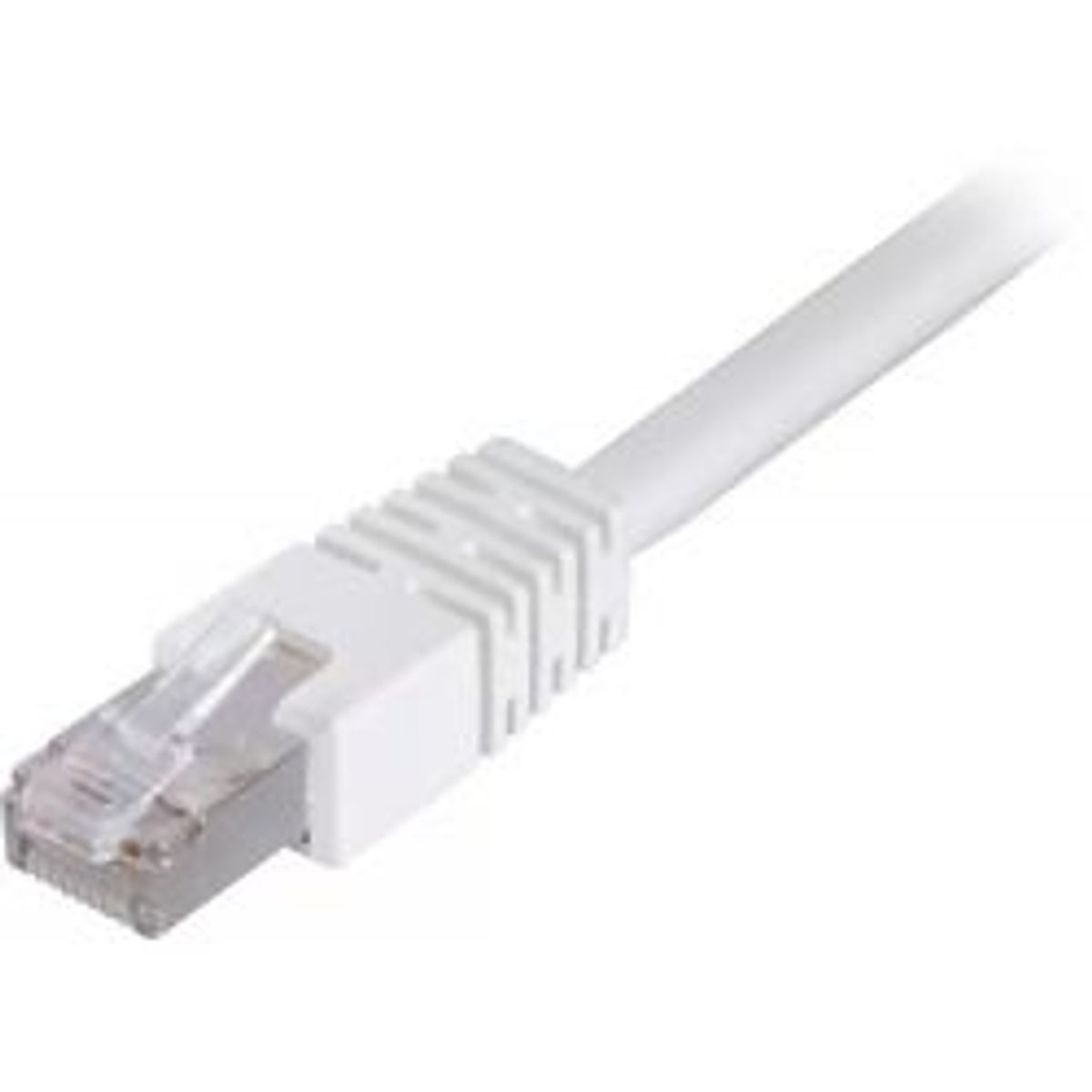 Deltaco F/utp Cat6 Patch Cable, Lszh, 3m, White - Ledning