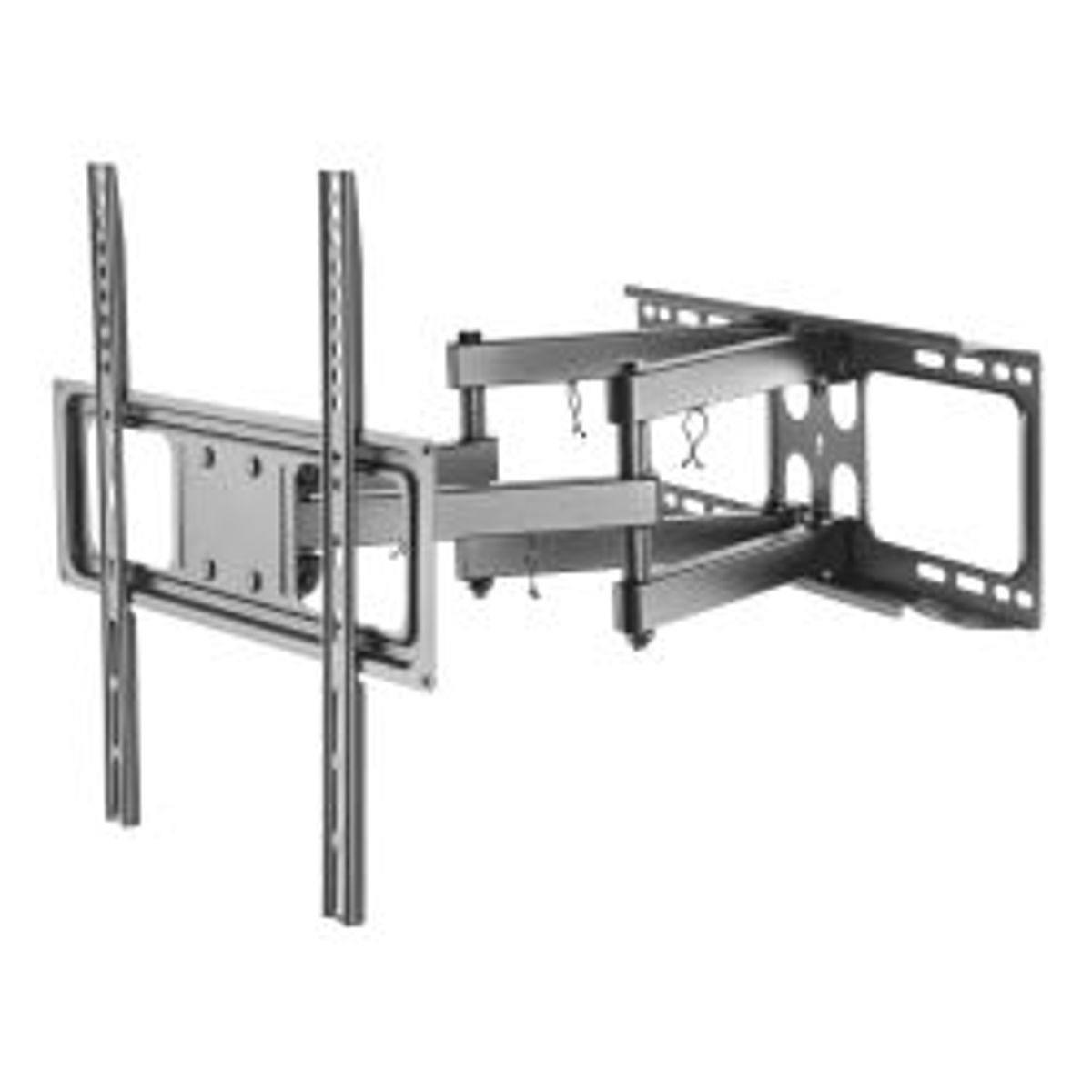 Deltaco Full Motion 3-way Wall Mount For Monitor/tv, 32-55, Tilt - Vægbeslag