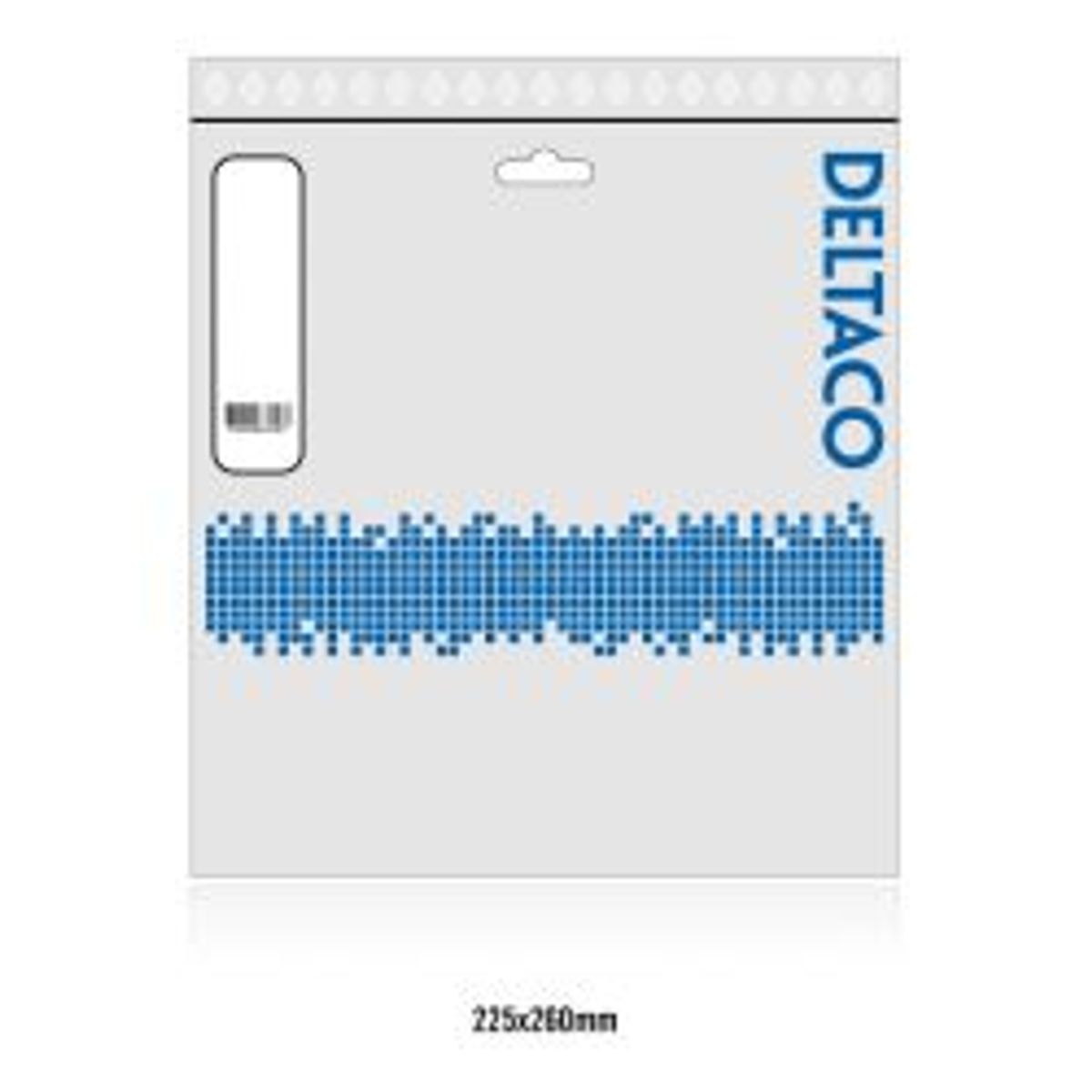 Deltaco Om3 Fiber Cable, Lc - Lc, Duplex, Multimode, 50/125, 15m