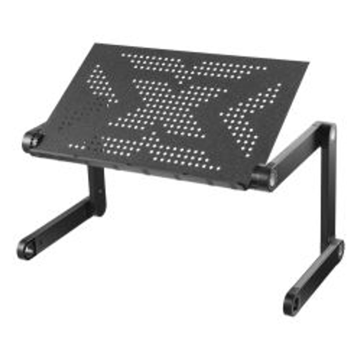 Deltaco Office Portable Height Adjust Laptop Desk Tiltable Desktop - Tilbehør til computer