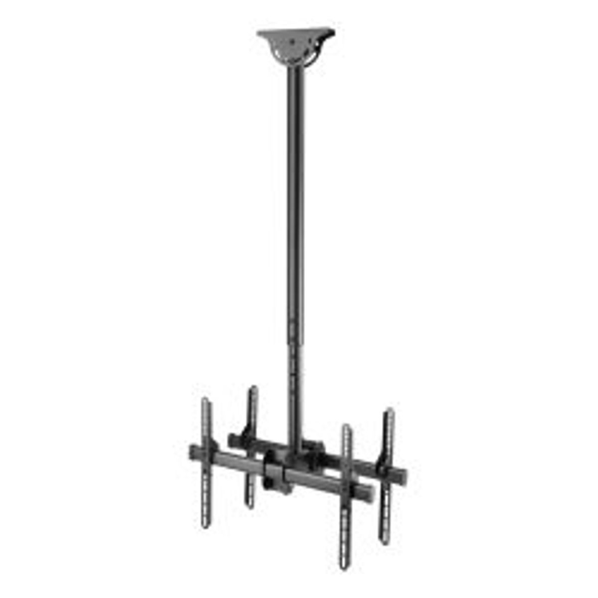 Deltaco Office Telescopic Back-to-back Led/lcd Ceiling Mount, 37-70 - Loftbeslag