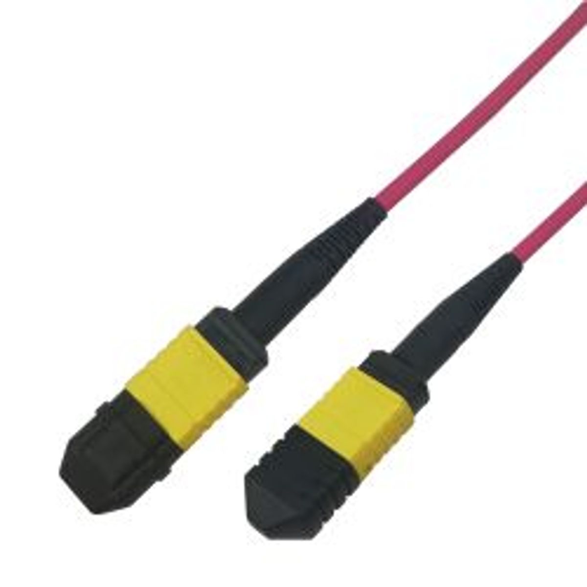 Deltaco Mpo12-mpo12 Fiber Cable, Type B, Upc, Om4, 5m