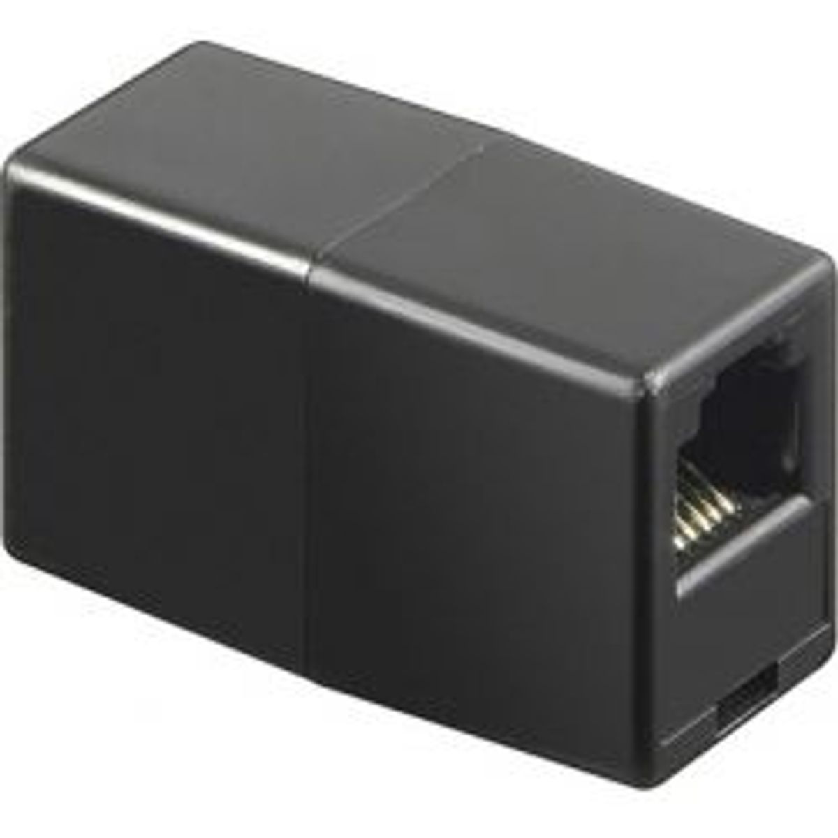 Deltaco Network Connector 8p/8c Rj45, Black - Tilbehør til computer