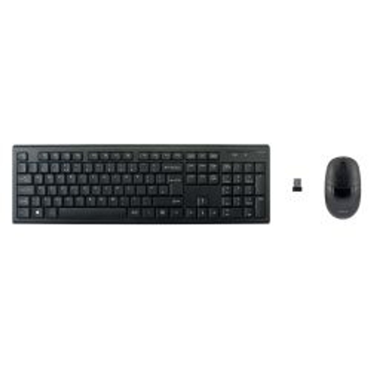 Deltaco Wireless Keyboard And Mice Usb Receiver 10m Range Uk Layout - Tastatur