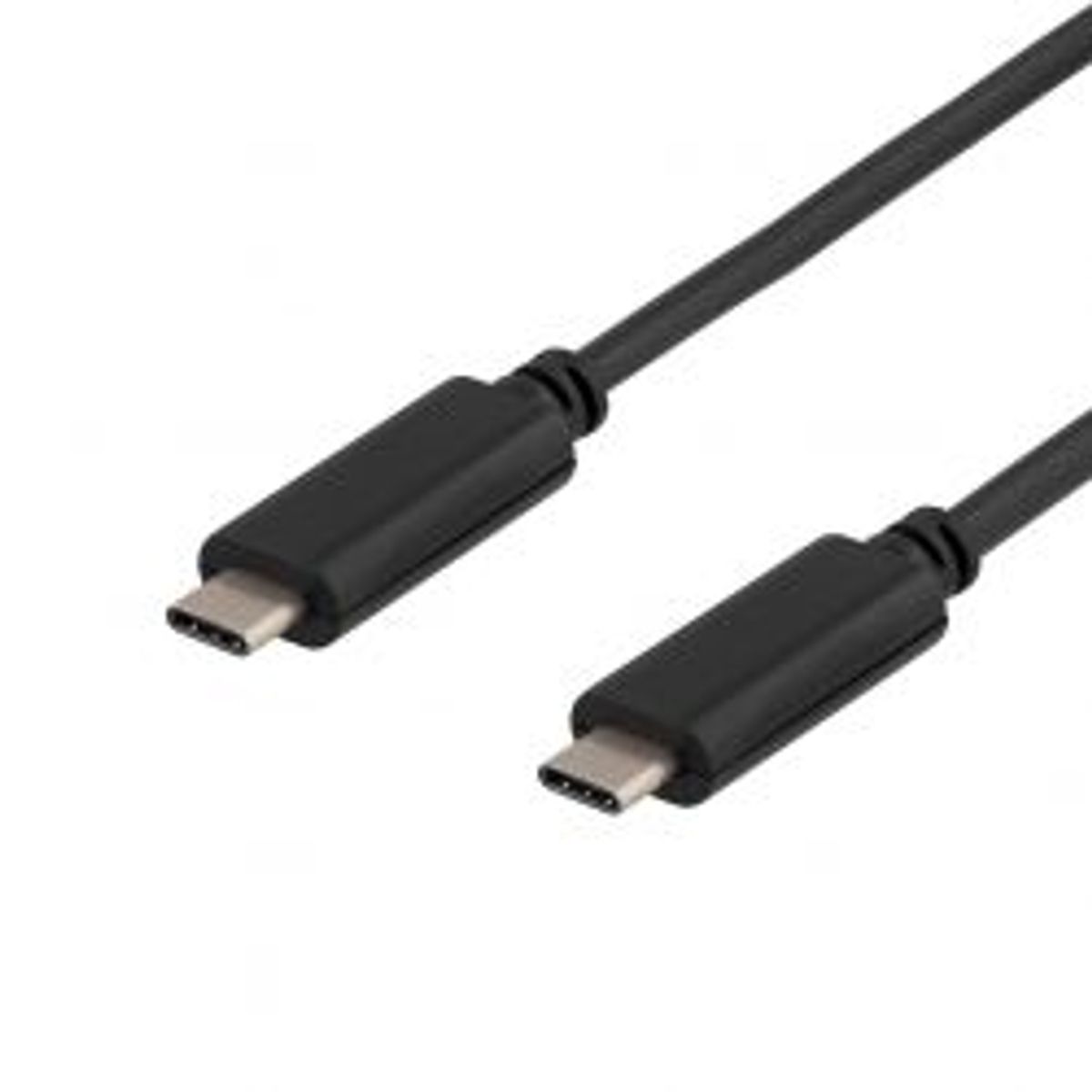 Deltaco Usb 3.1 Cable, Gen 1, Type C M, Type C M, 0.25m, Black