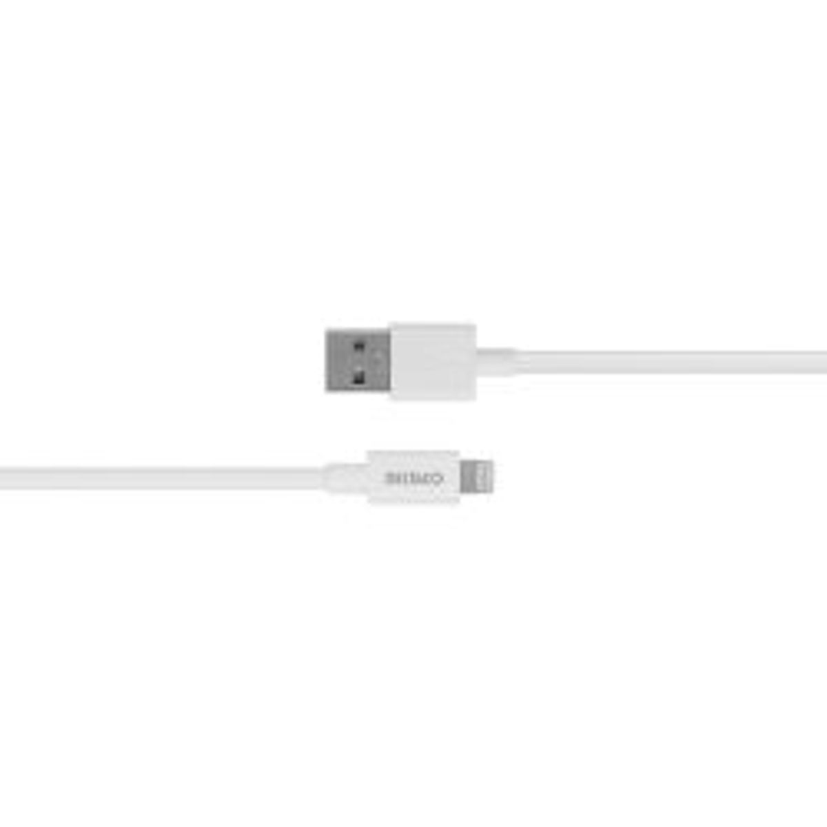 Deltaco Usb-a To Lightning, Mfi C189, 3m, White - Kabel