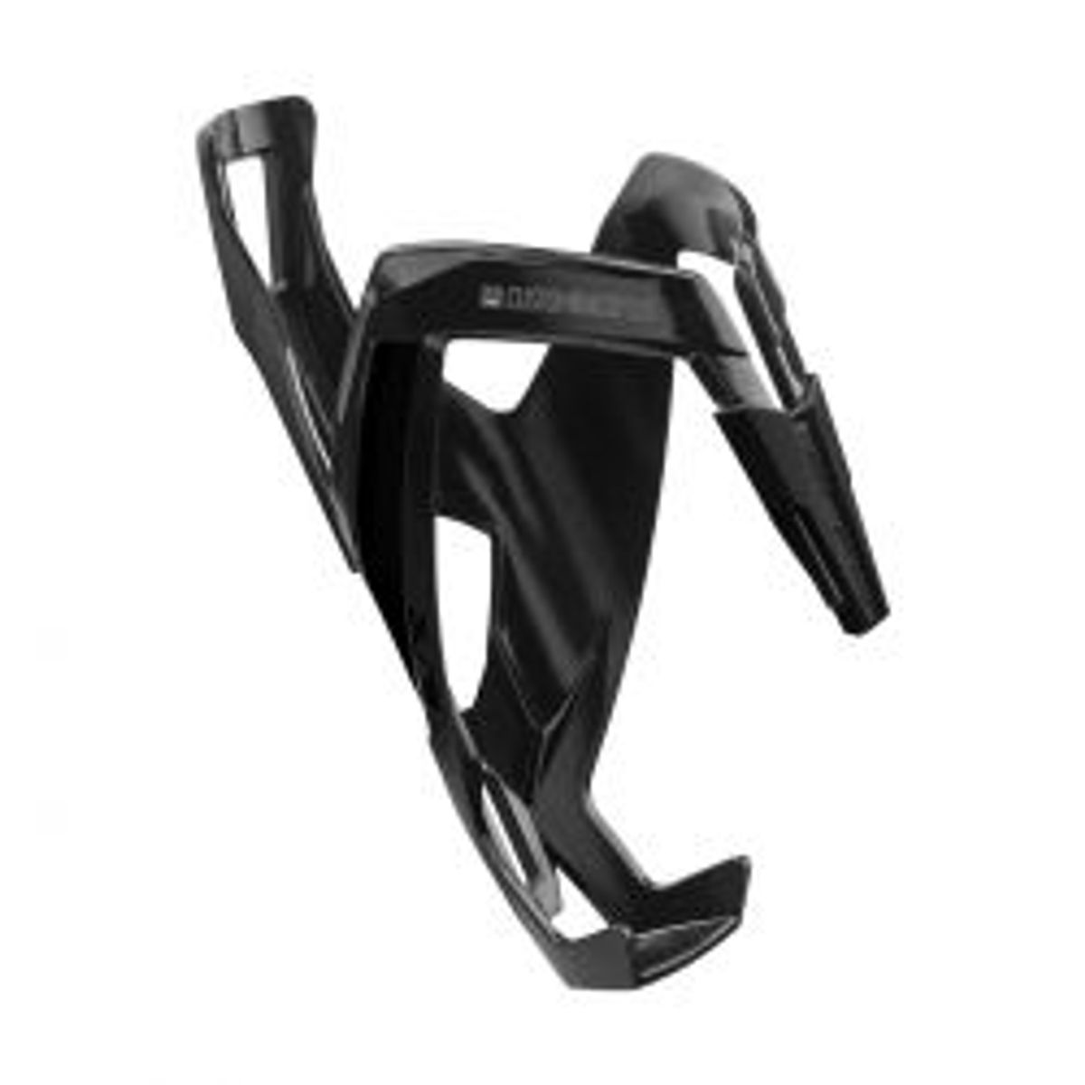 Elite Bottle Cage Custom Race+ Black Glossy, Black Graphic - Flaskeholder