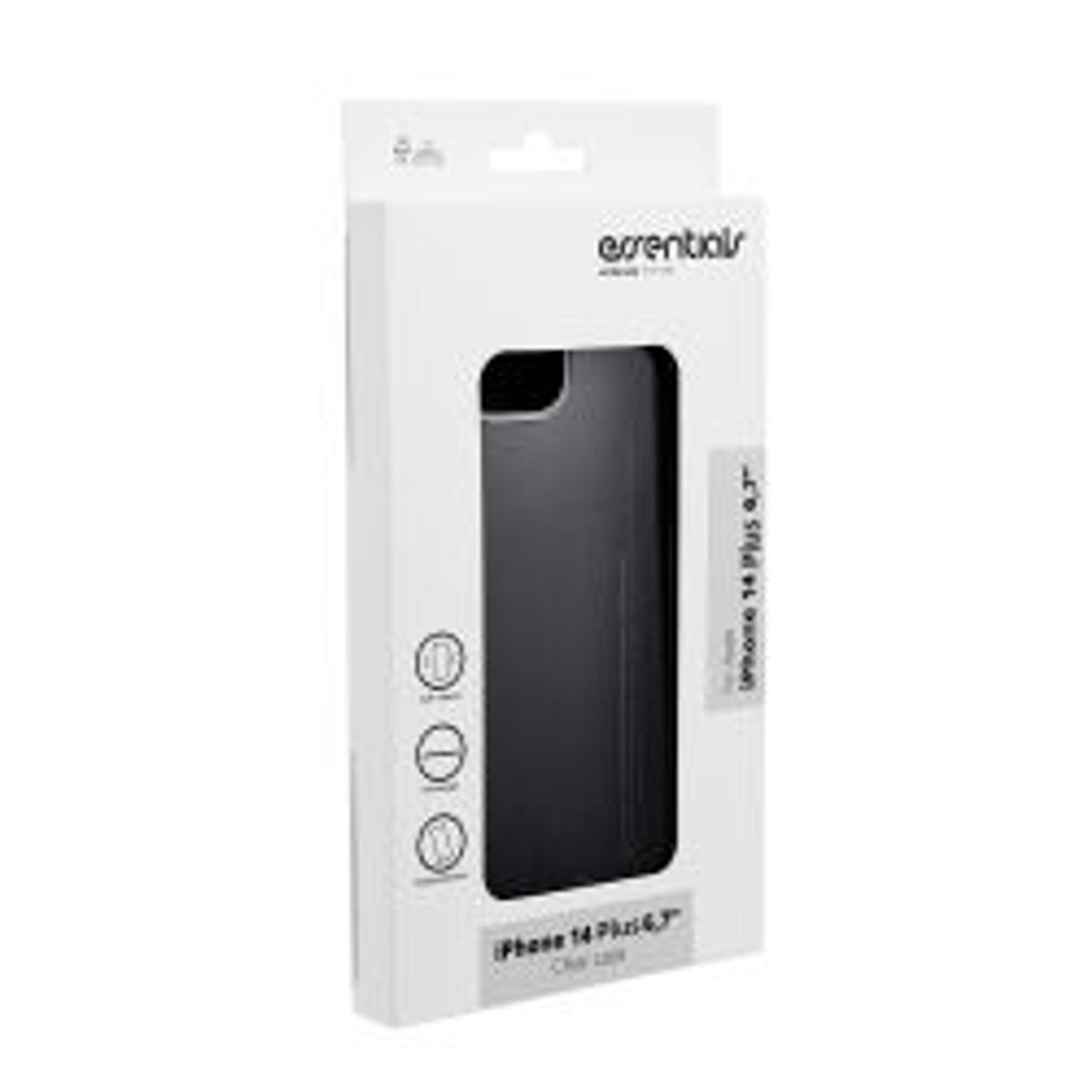 Essentials Iphone 14 Plus Tpu Back Cover, Transparent - Mobilcover