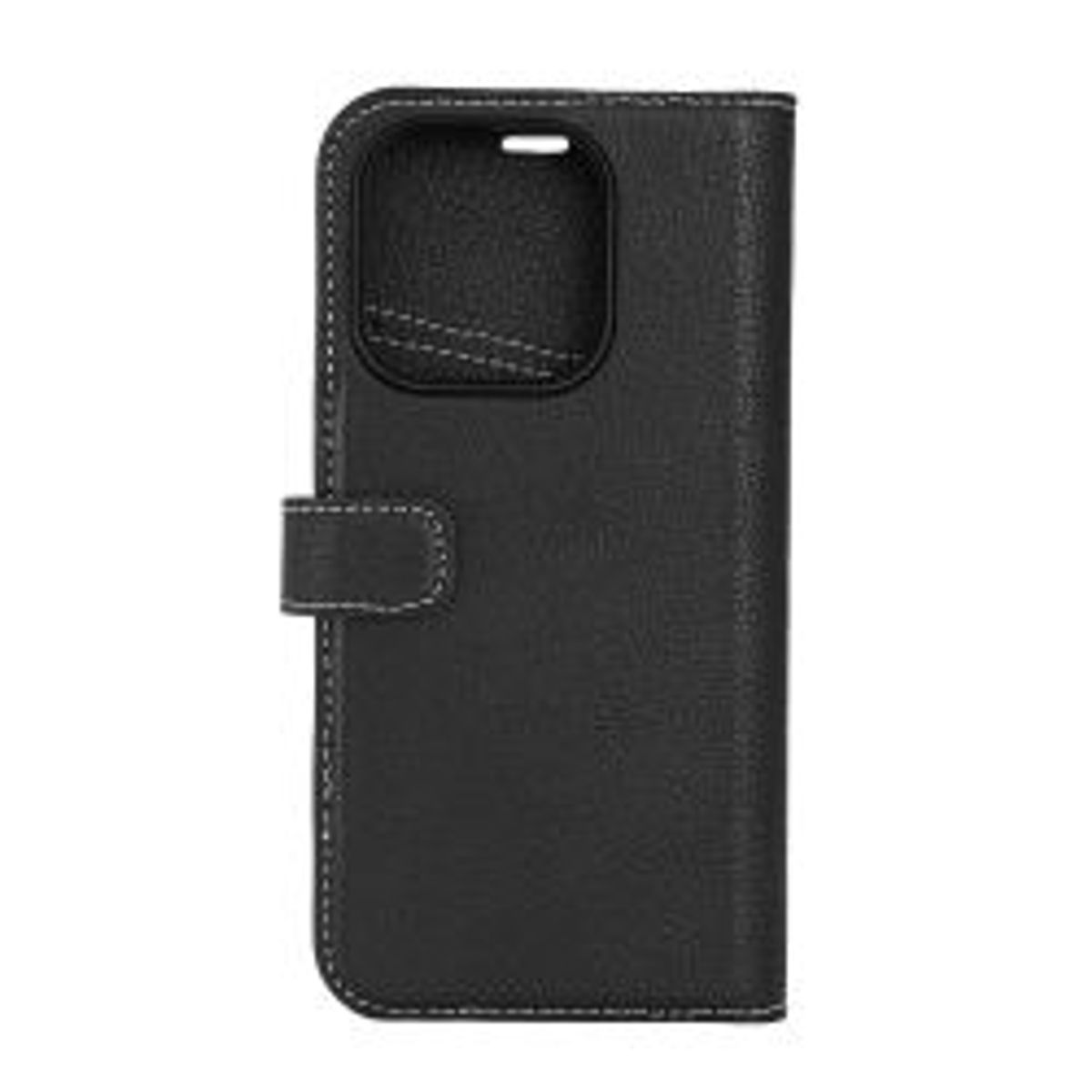 Essentials Iphone 15 Pro Leather Mag Wallet,detachable, Magnetic, Black - Mobilcover