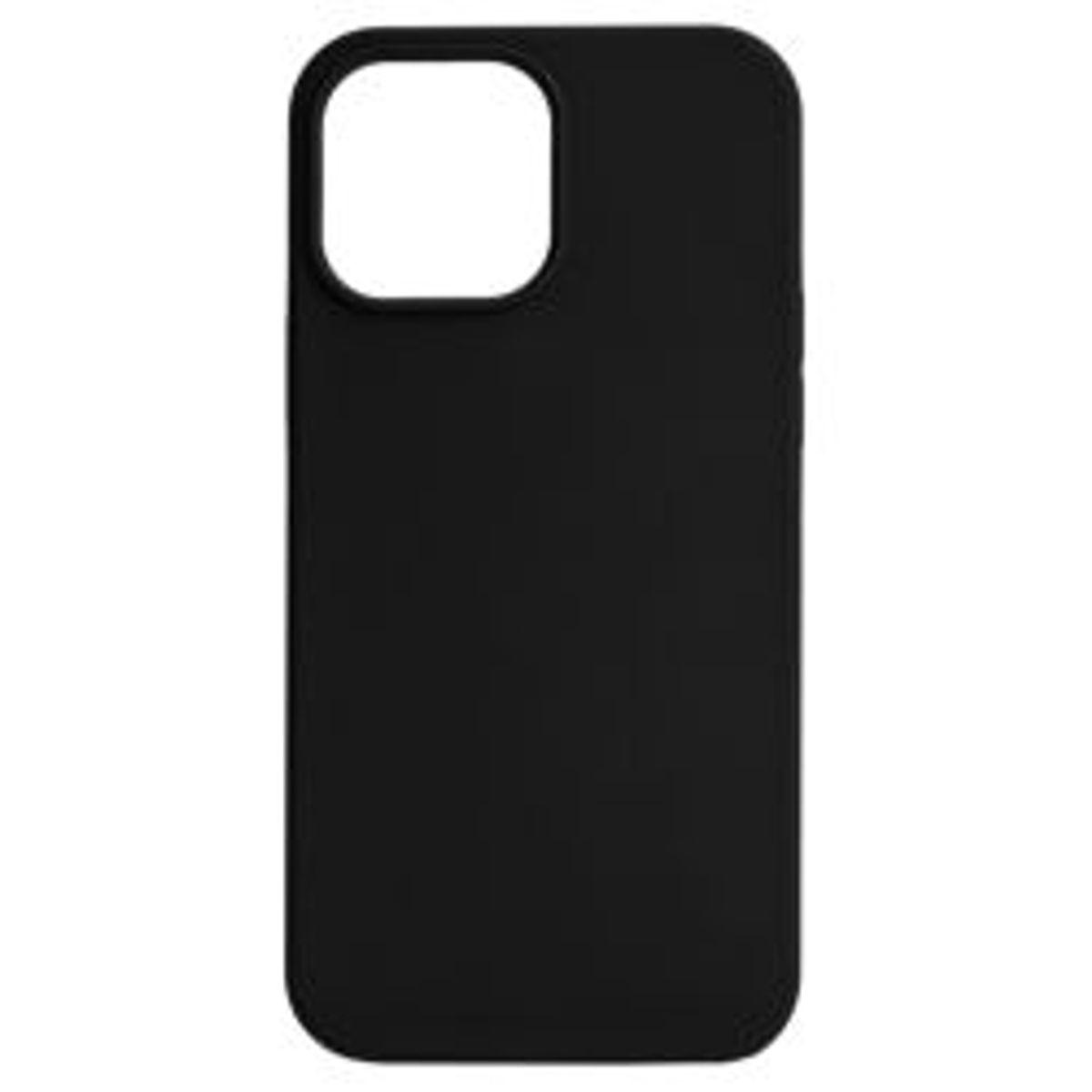 Essentials Iphone 13 Mini Silicone Back Cover, Black