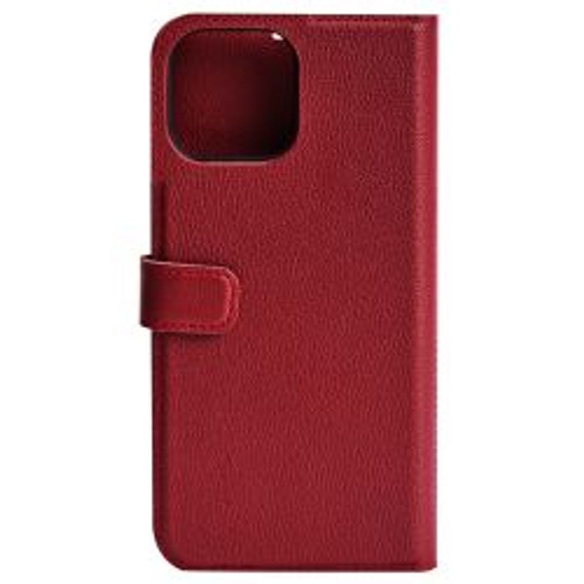 Essentials Iphone 13 Pro Max Leather Wallet, Detachable, Red - Mobilcover