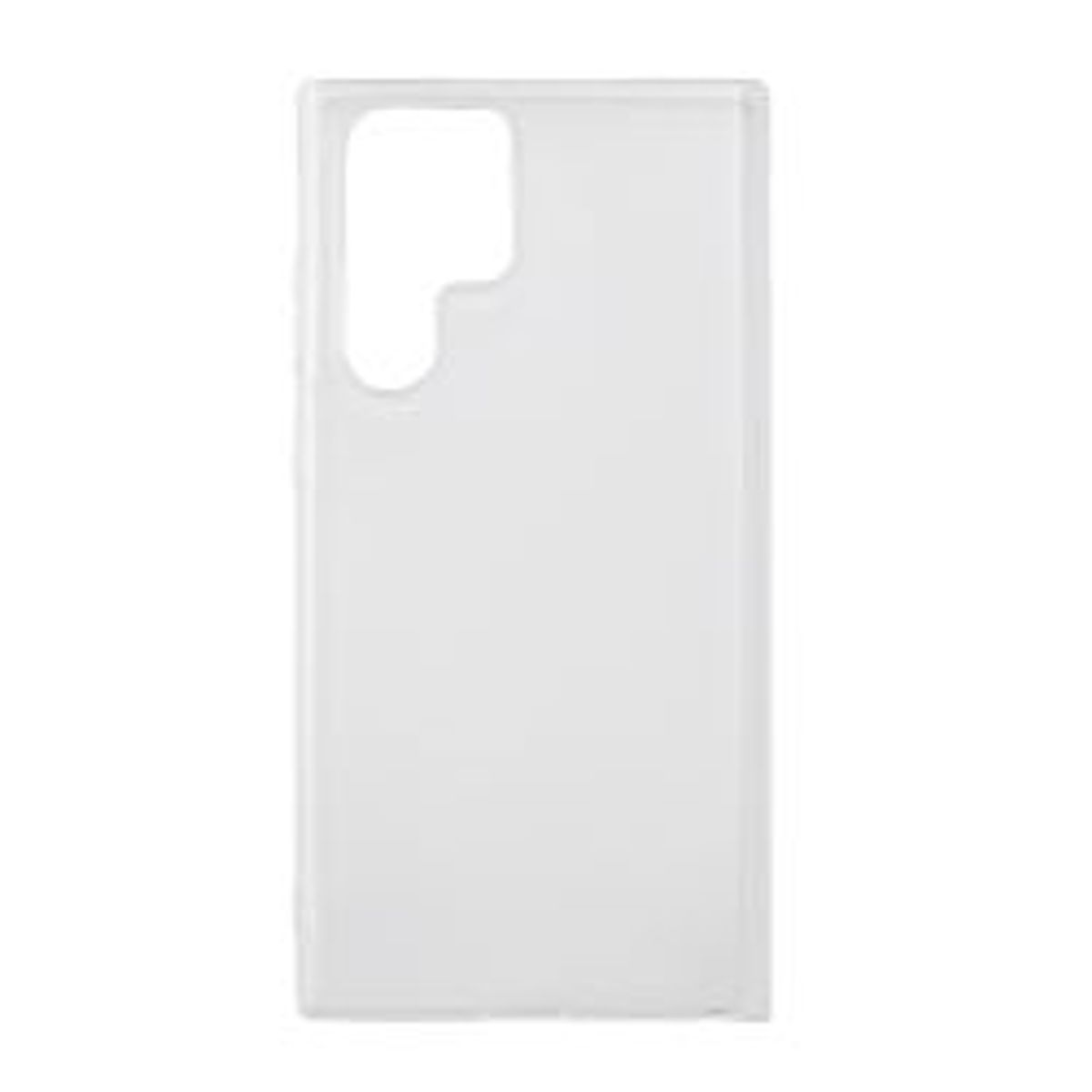 Essentials Samsung Galaxy S22 Ultra Tpu Back Cover, Transp. - Mobilcover