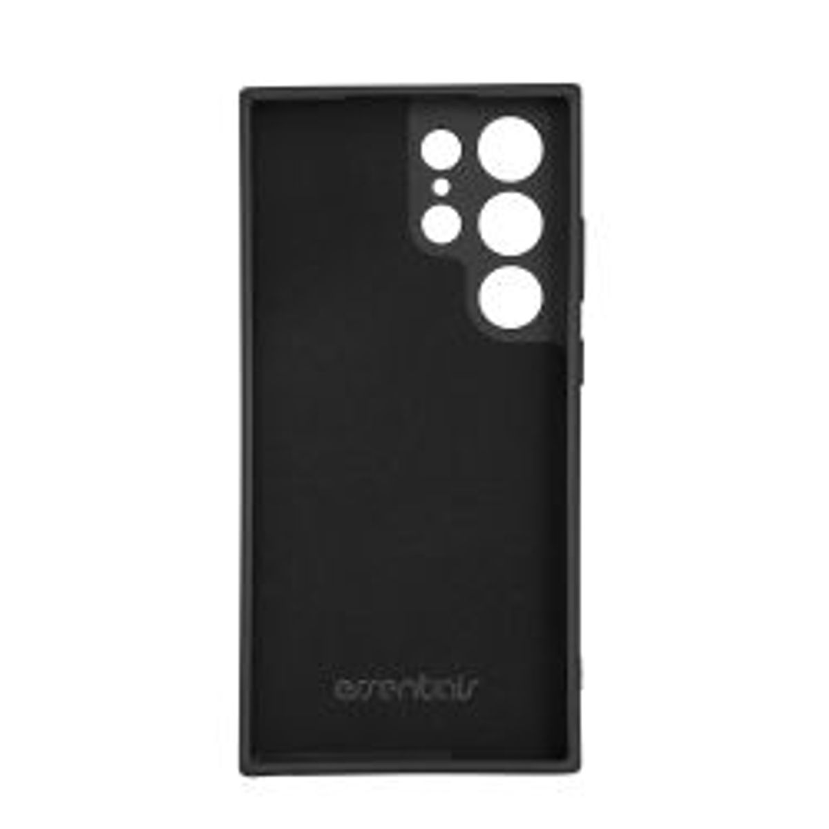 Essentials Samsung Galaxy S23 Ultra Silicone Back Cover, Blk