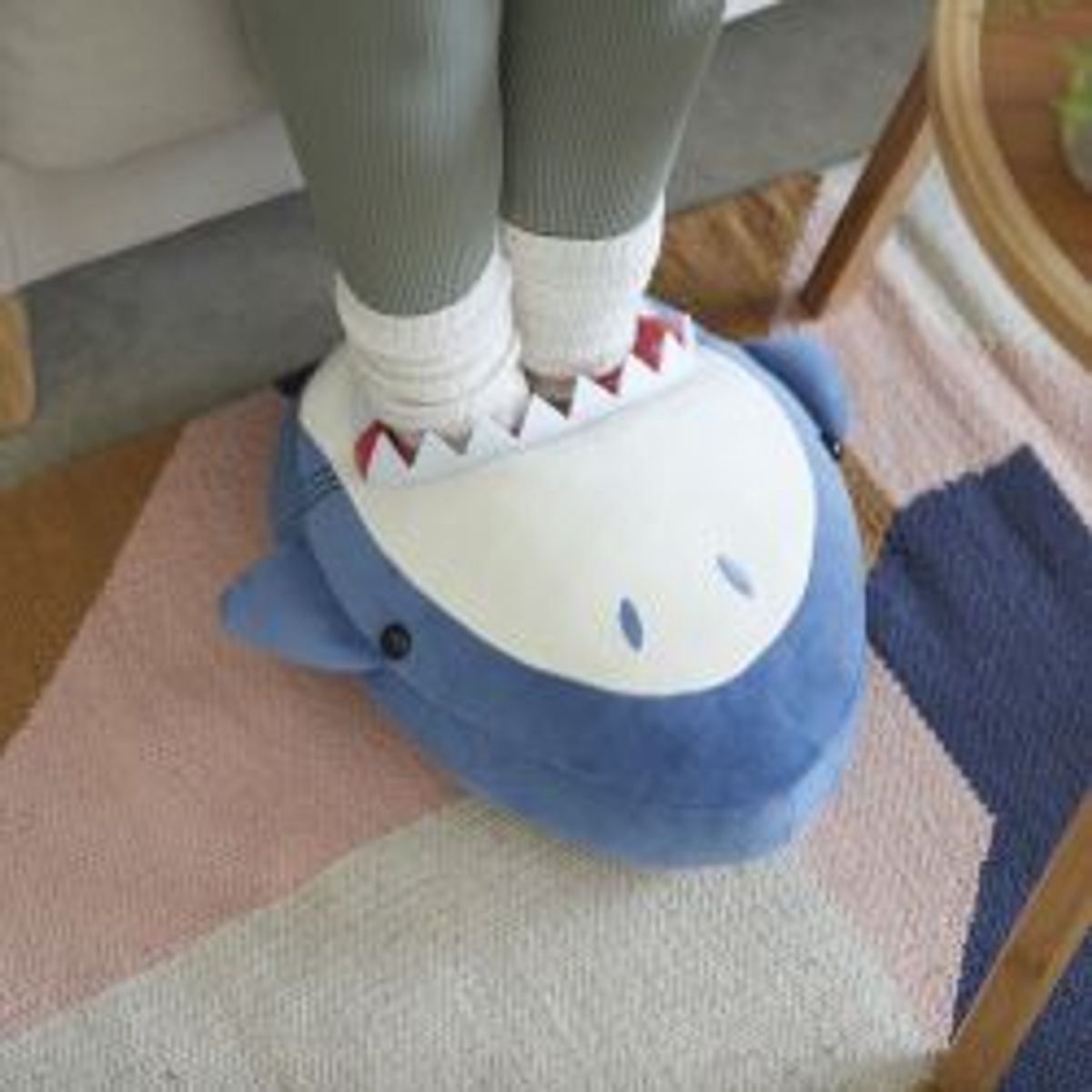 Balvi Foot Warmer,sharky,blue/white,polyester - Diverse