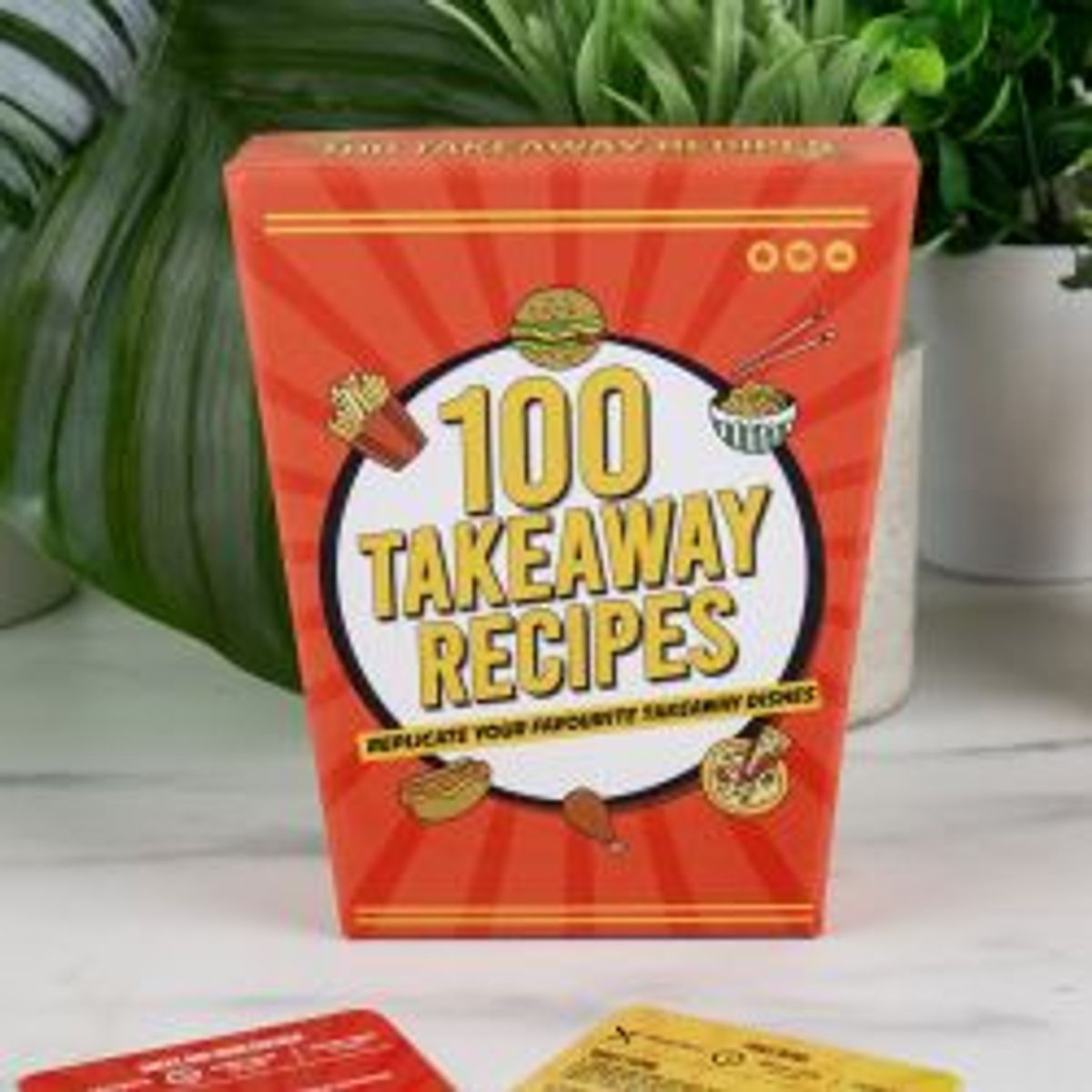 Gift Republic 100 Recipe Cards Takeaway Favorites - Diverse