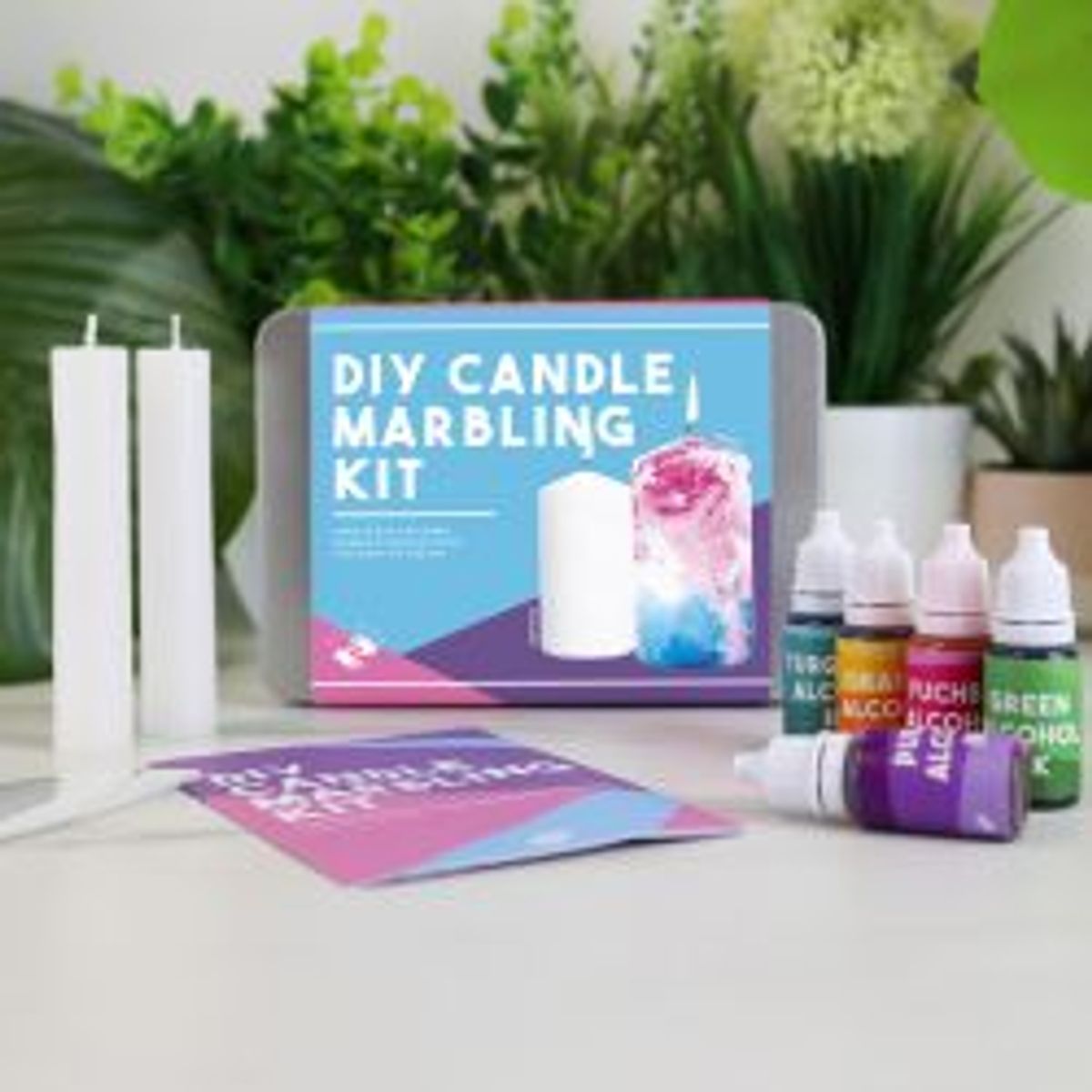 Gift Republic Diy Candle Marbling - Diverse