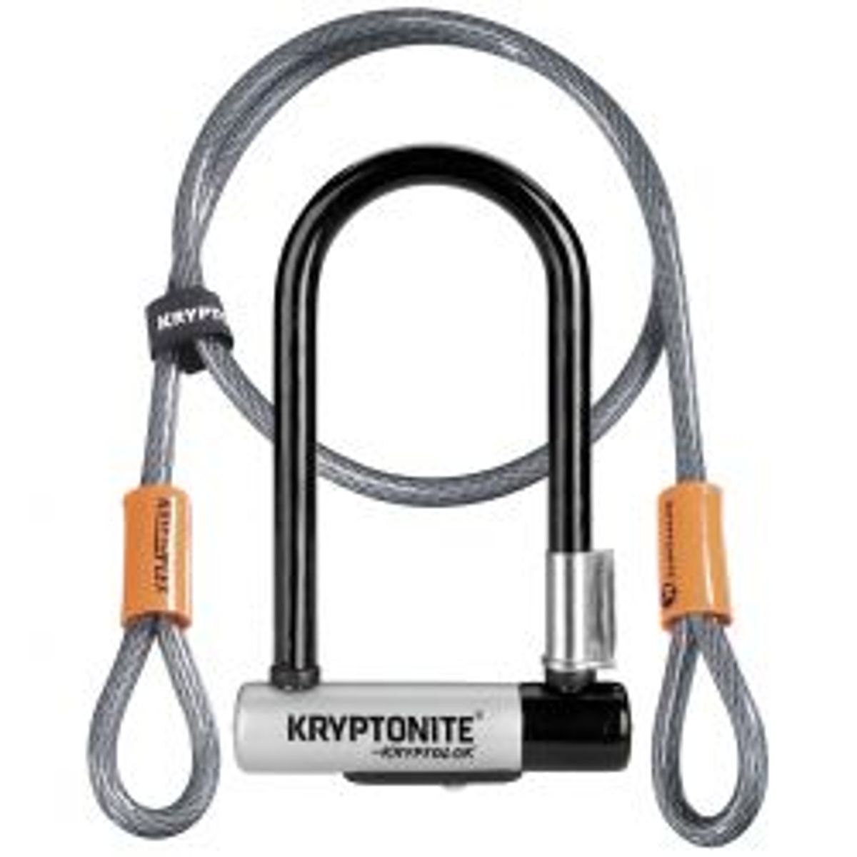 Kryptonite U-lock Kryptolok Mini 7 Vf 8.2cmx17.8cm And 4foot Cable - Cykellås