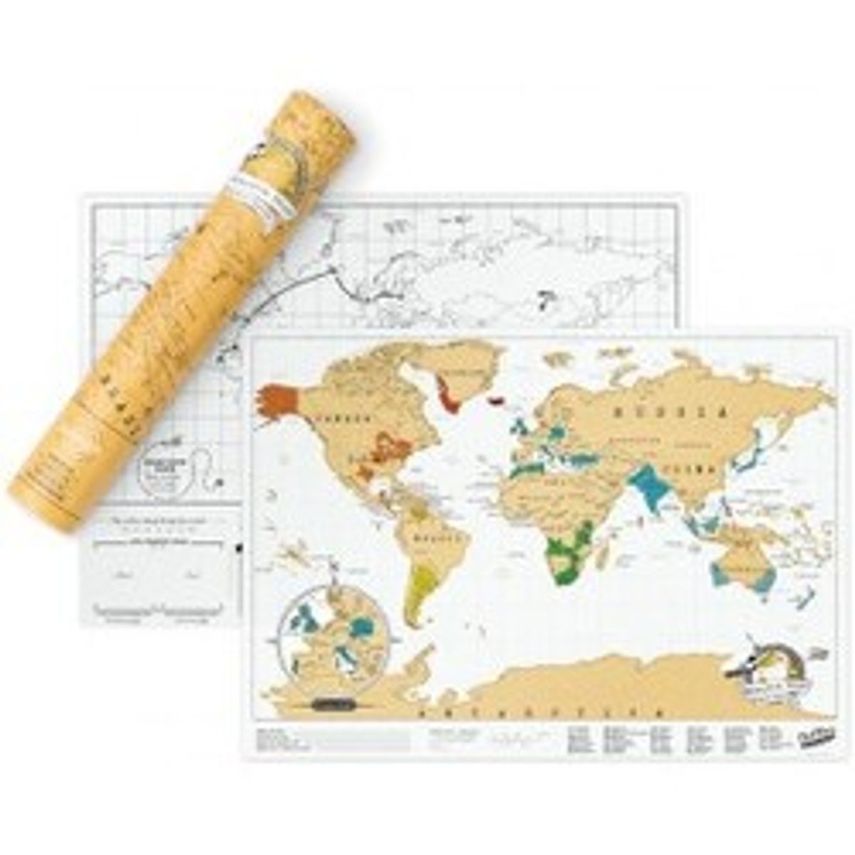 Scratch Map Travel Edition