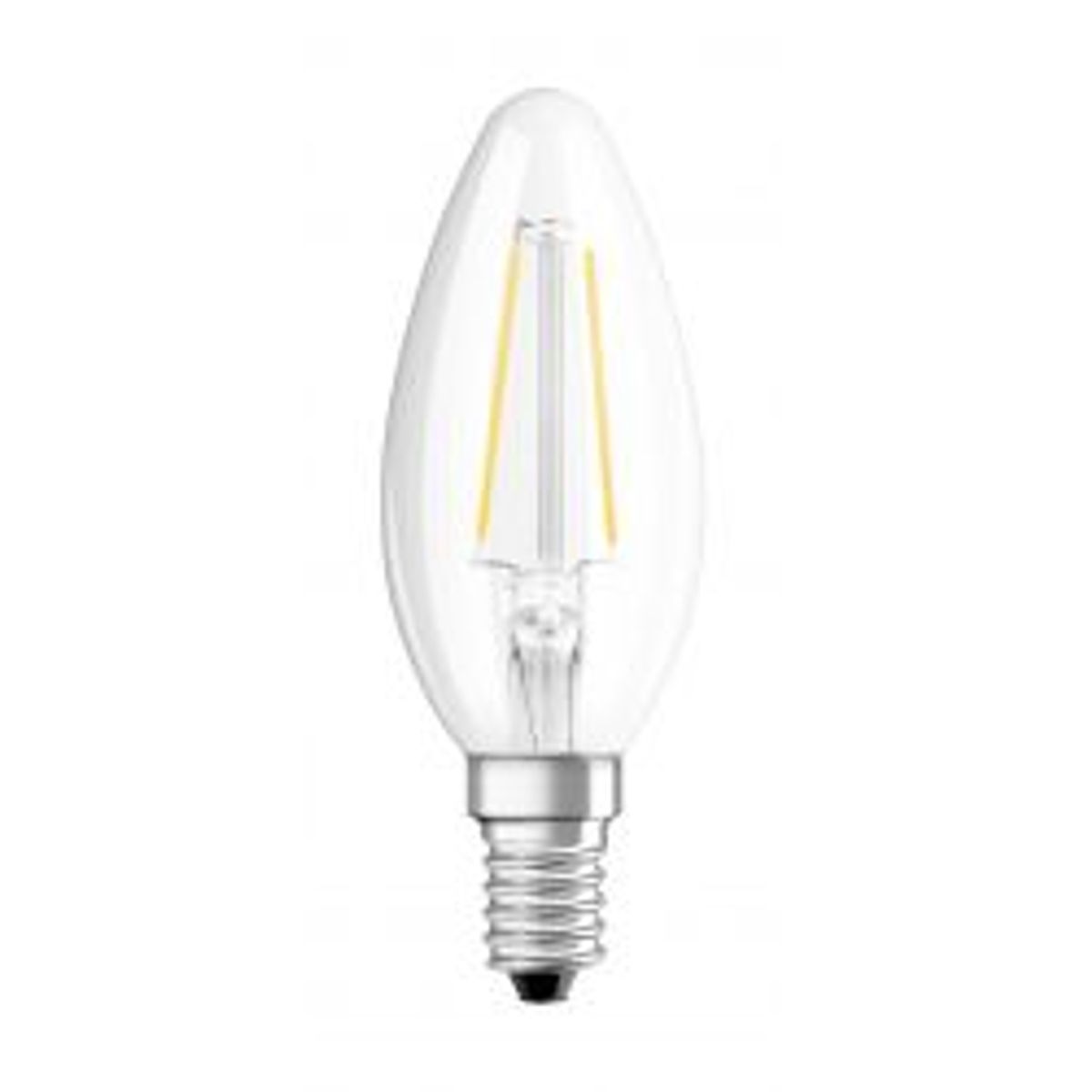 Ledvance Led Kerte 25w/827 Filament Klar E14 - C - Pære