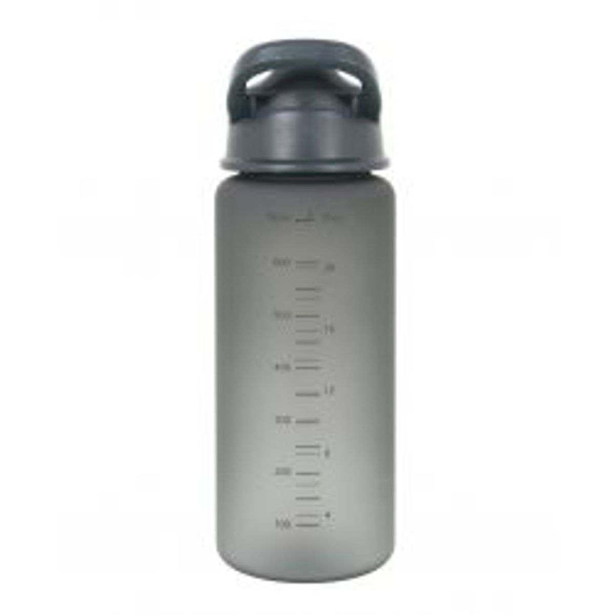 Lifeventure Flip-top Water Bottle, Grey - Drikkeflaske