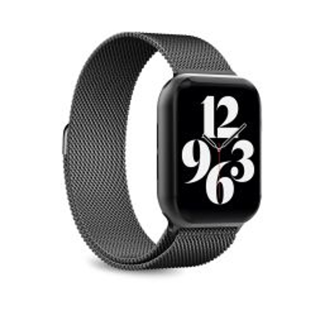 Puro Apple Watch Band 42-49mm Milanese, One Size, Black - Urrem