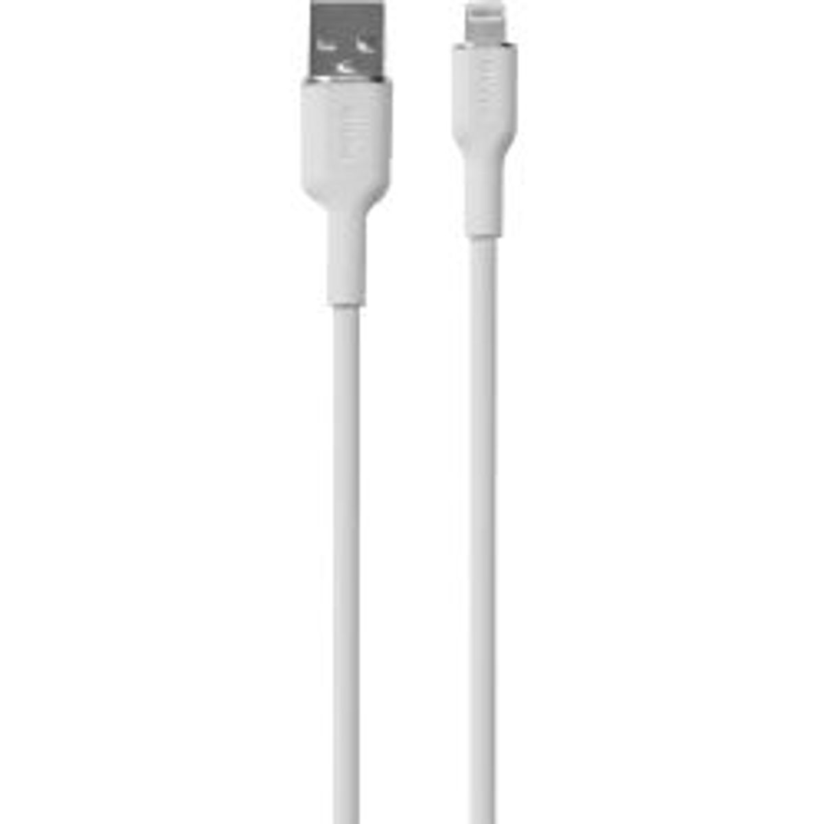 Puro Icon Soft Cable Usb-a To Lightning, 1.5m, White