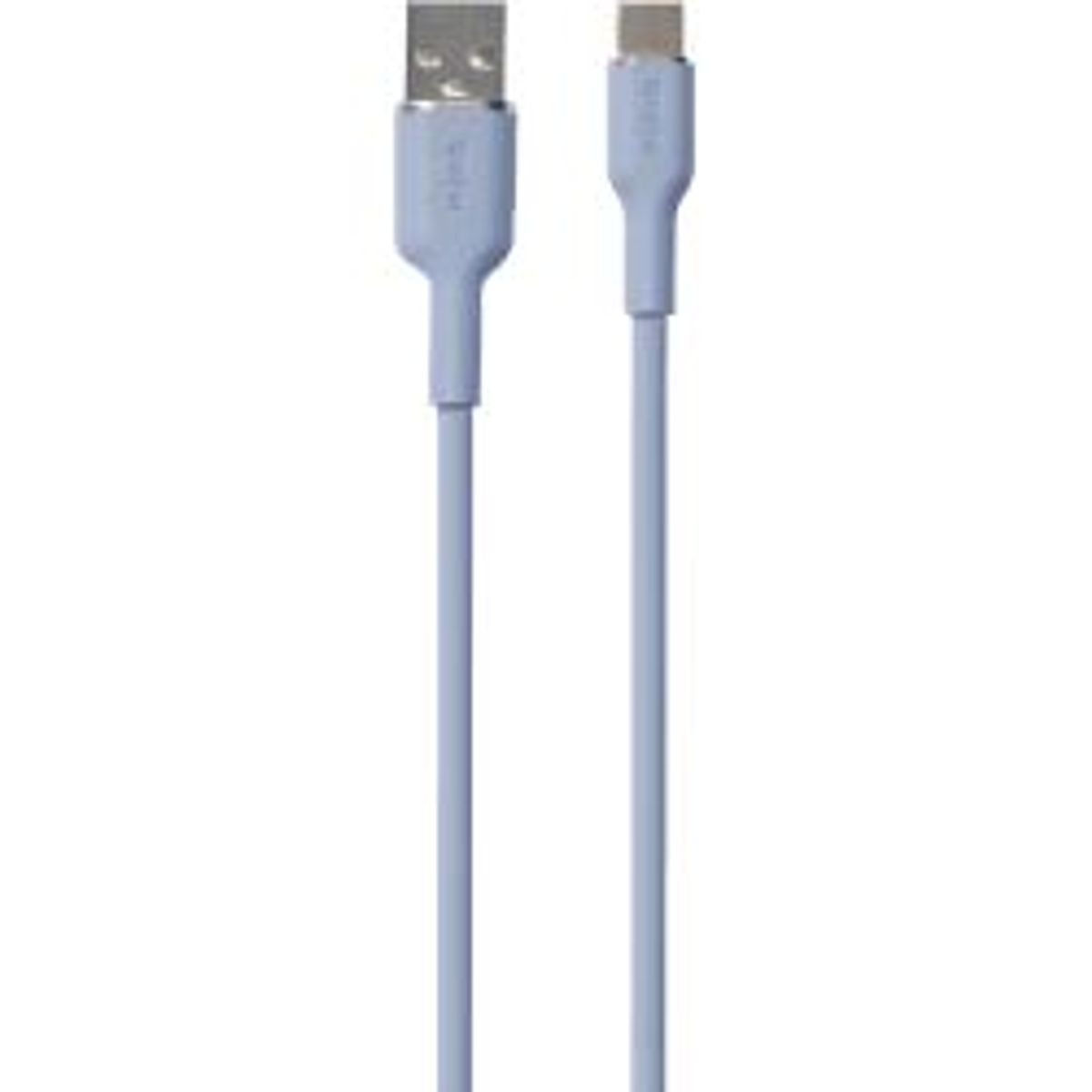 Puro Icon Soft Cable Usb-a To Usb-c, 1.5m, Light Blue