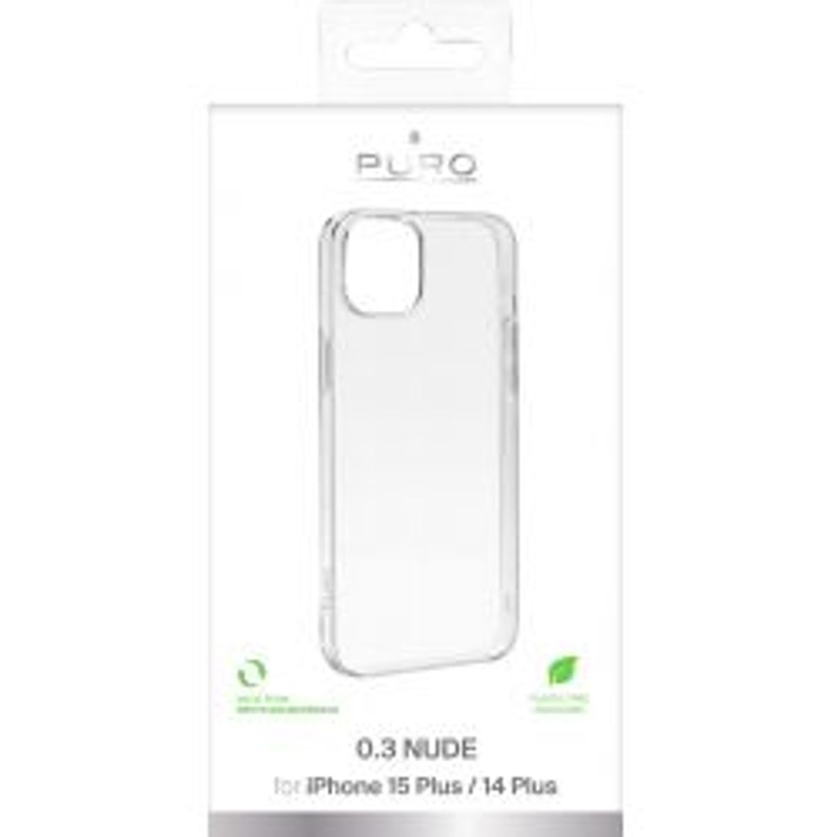 Puro Iphone 15 Plus 0.3 Nude Ultra Slim Tpu Case