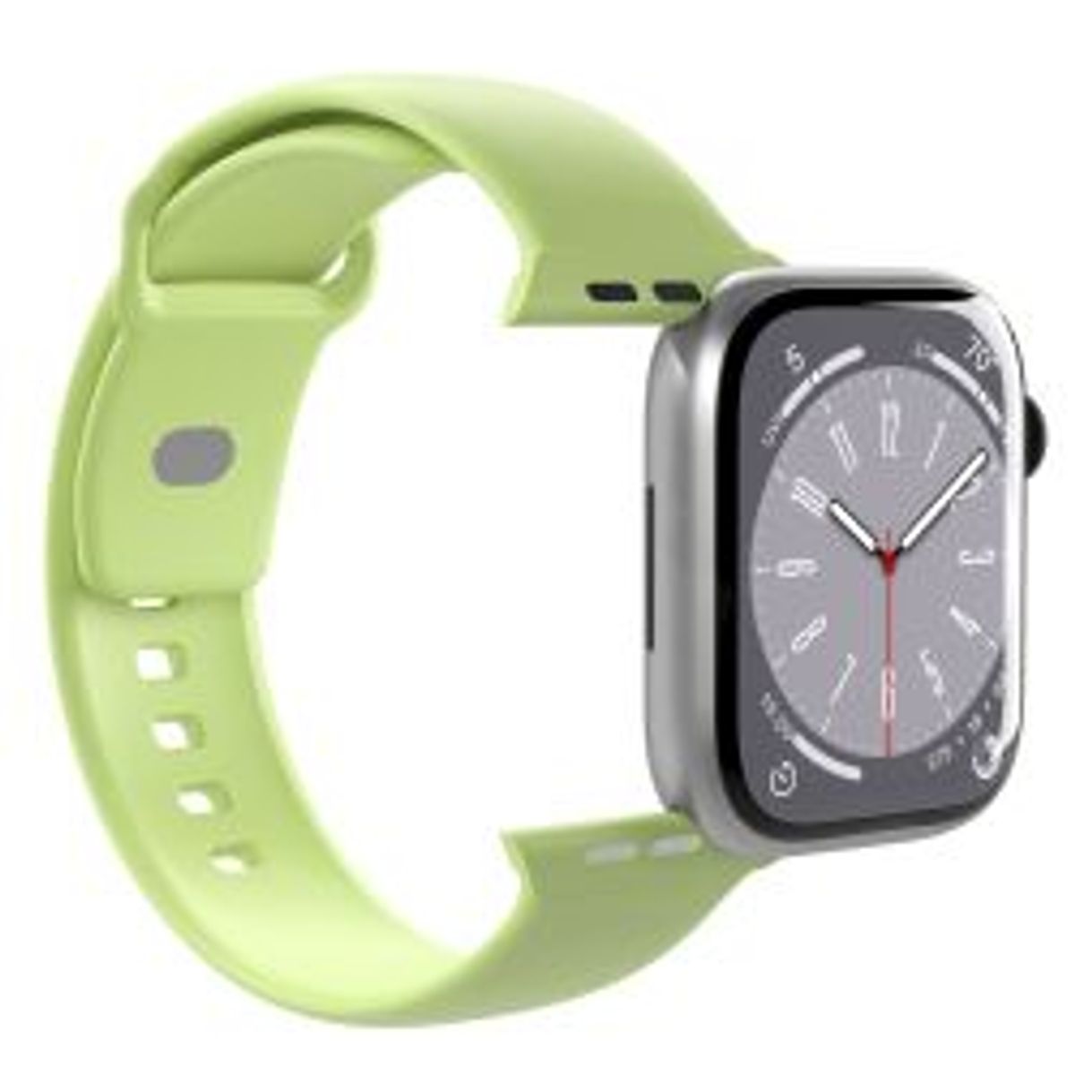 Puro Silicone Watchband For Apple Watch 38?40?41 Mm, Light Green