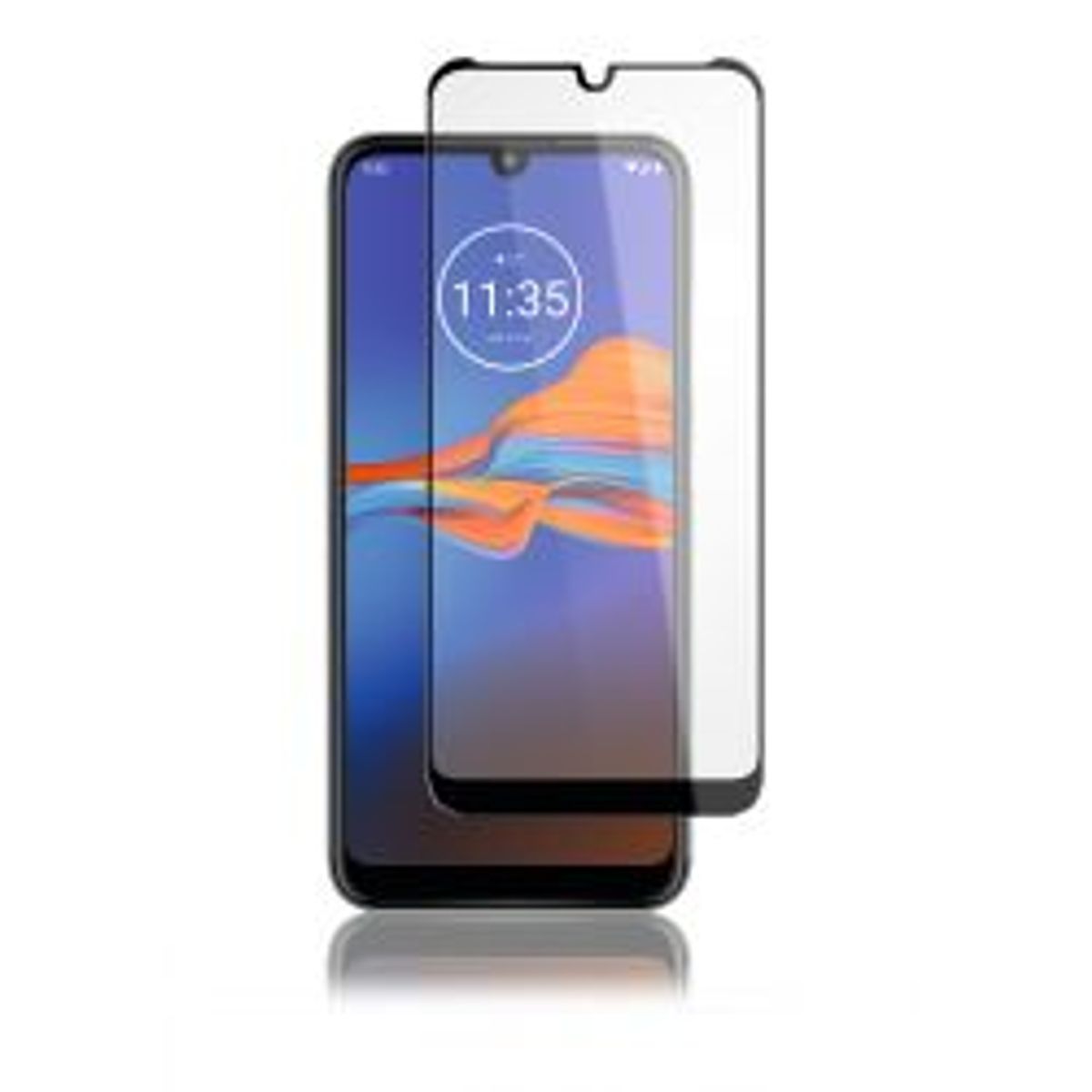 Panzer Motorola Moto E6 Plus/e6s/e6i, Full-fit Glass, Blk - Tilbehør til smartphone