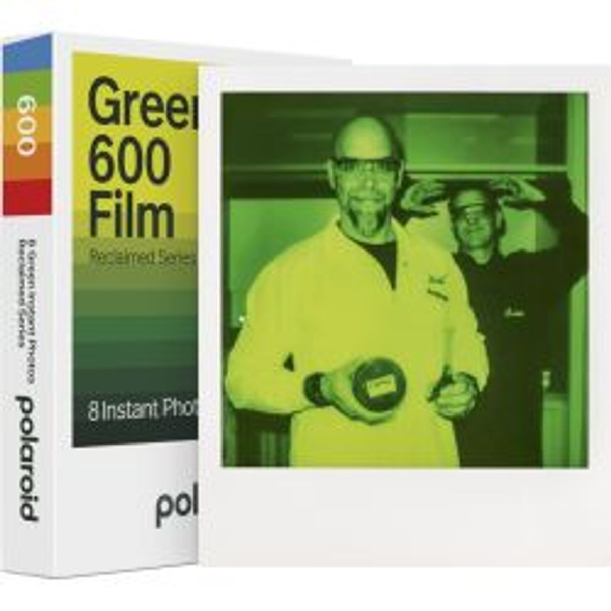 Polaroid Green 600 Film - Reclaimed Series - Tilbehør til kamera