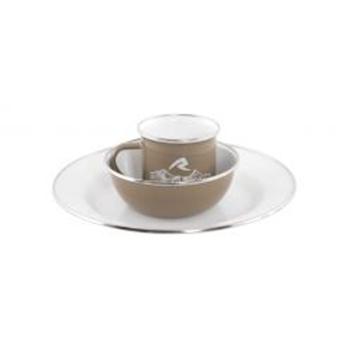 Robens Tongass Single Enamel Set - Service