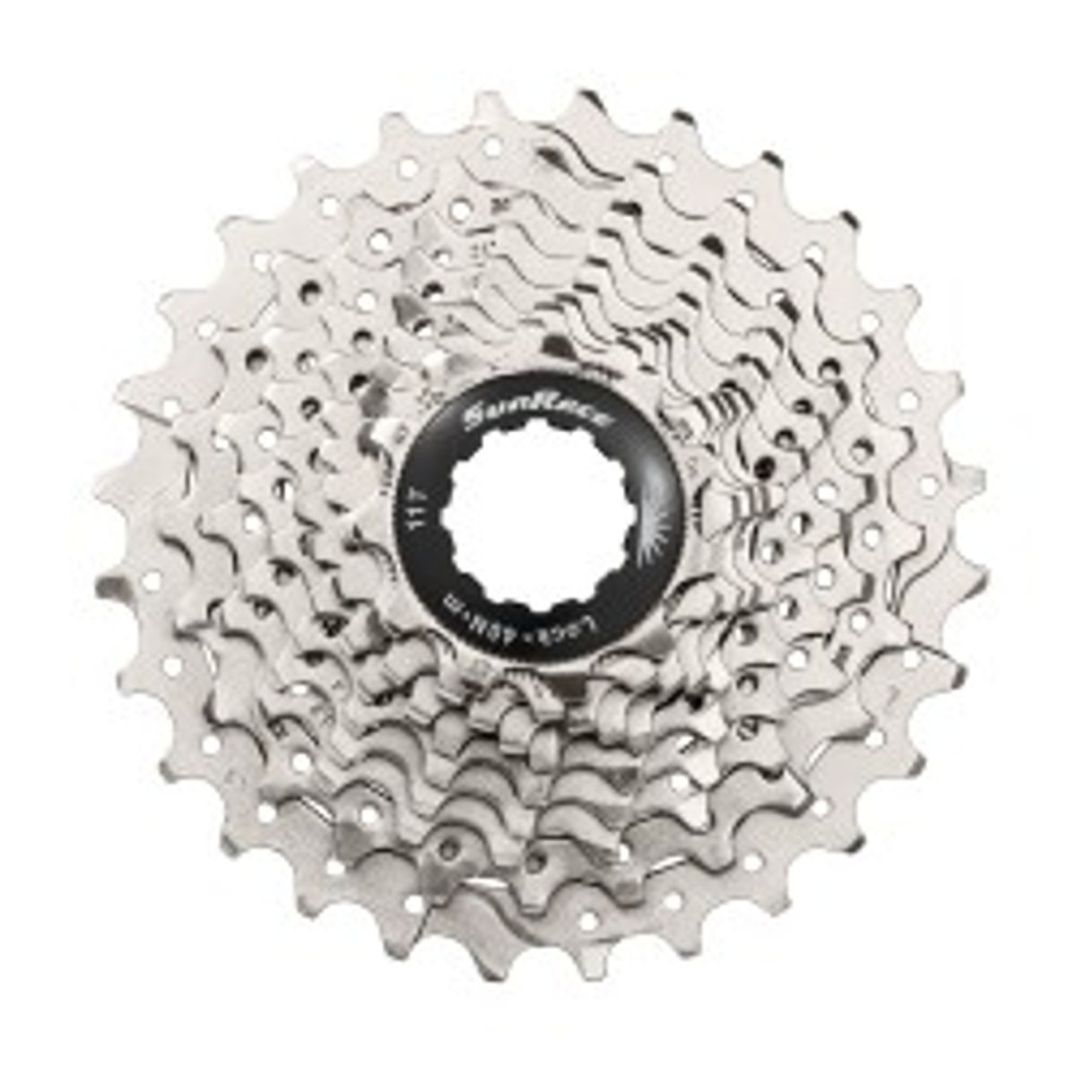 Sunrace Kassette 10 Speed 11-28 Metallic - Alu - Tandhjul