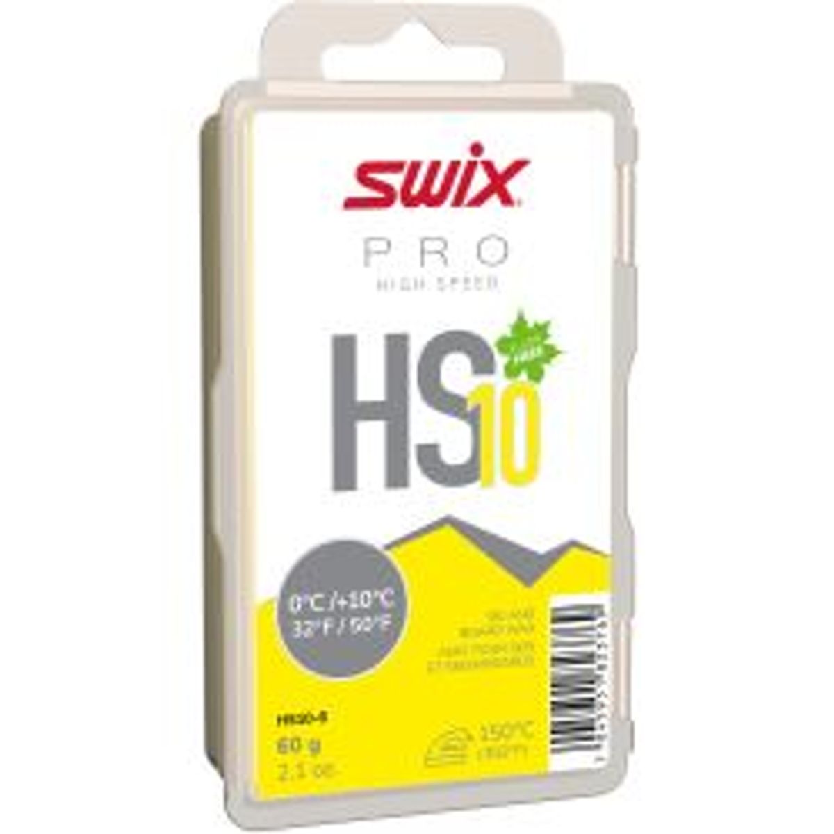 Swix Hs10 Yellow, 0c/+10c, 60g - Skiudstyr