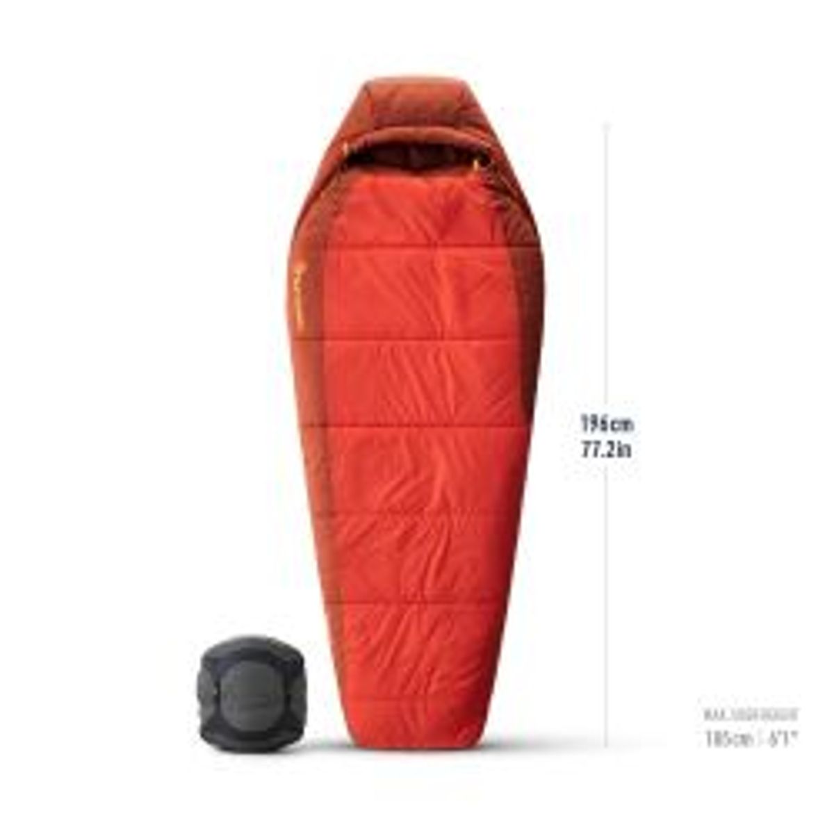 Sea To Summit Hamelin Women's Synthetic Sleeping Bag -1c - Long Spicy Orange - Sovepose