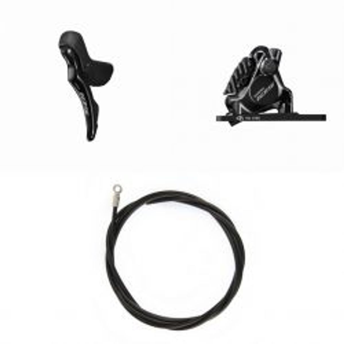 Shimano Skivebremsesæt 105 St-r7120 (l), Br-7170 (f) - Cykel skivebremsesæt