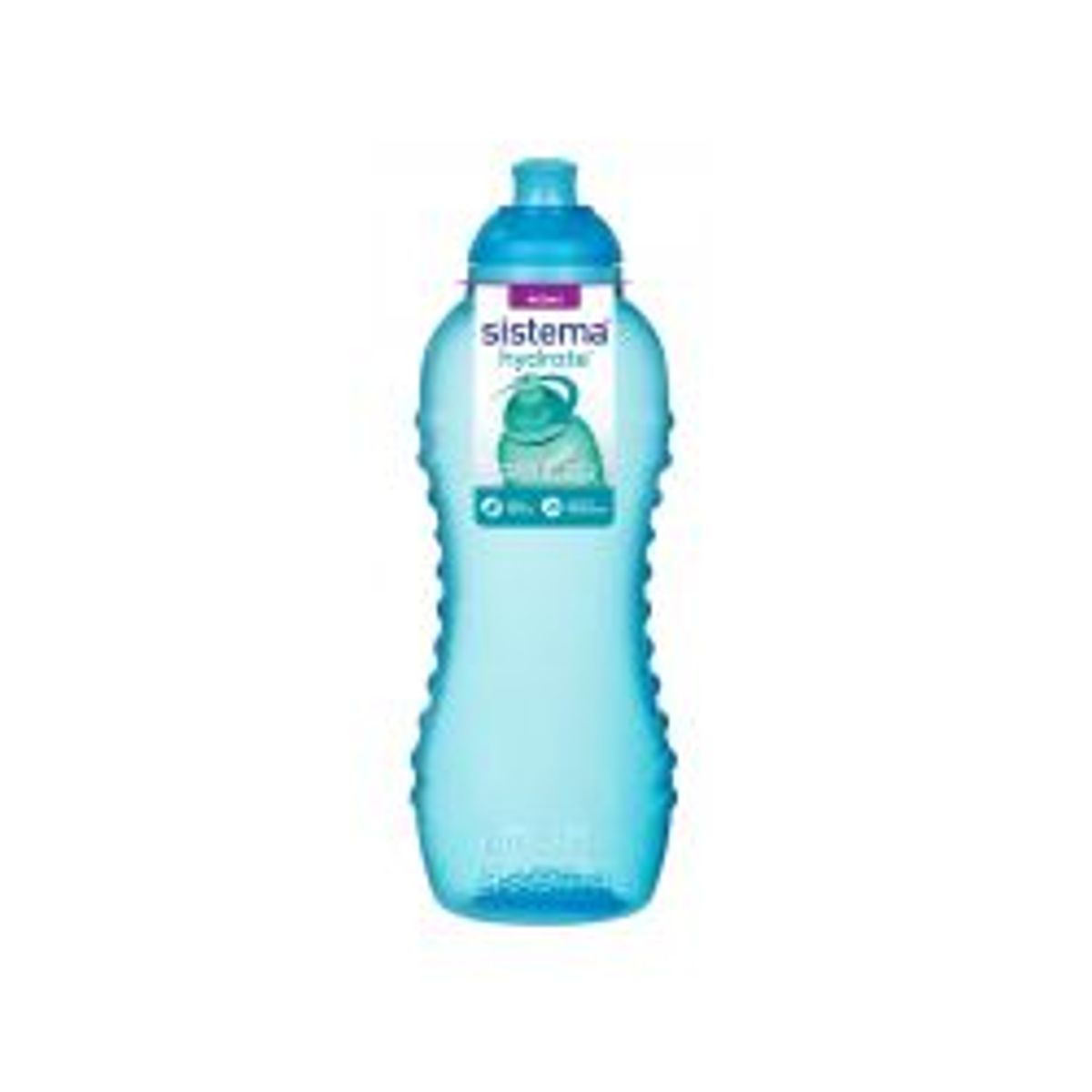 Sistema 460ml Twist N Sip - Blå - Drikkeflaske