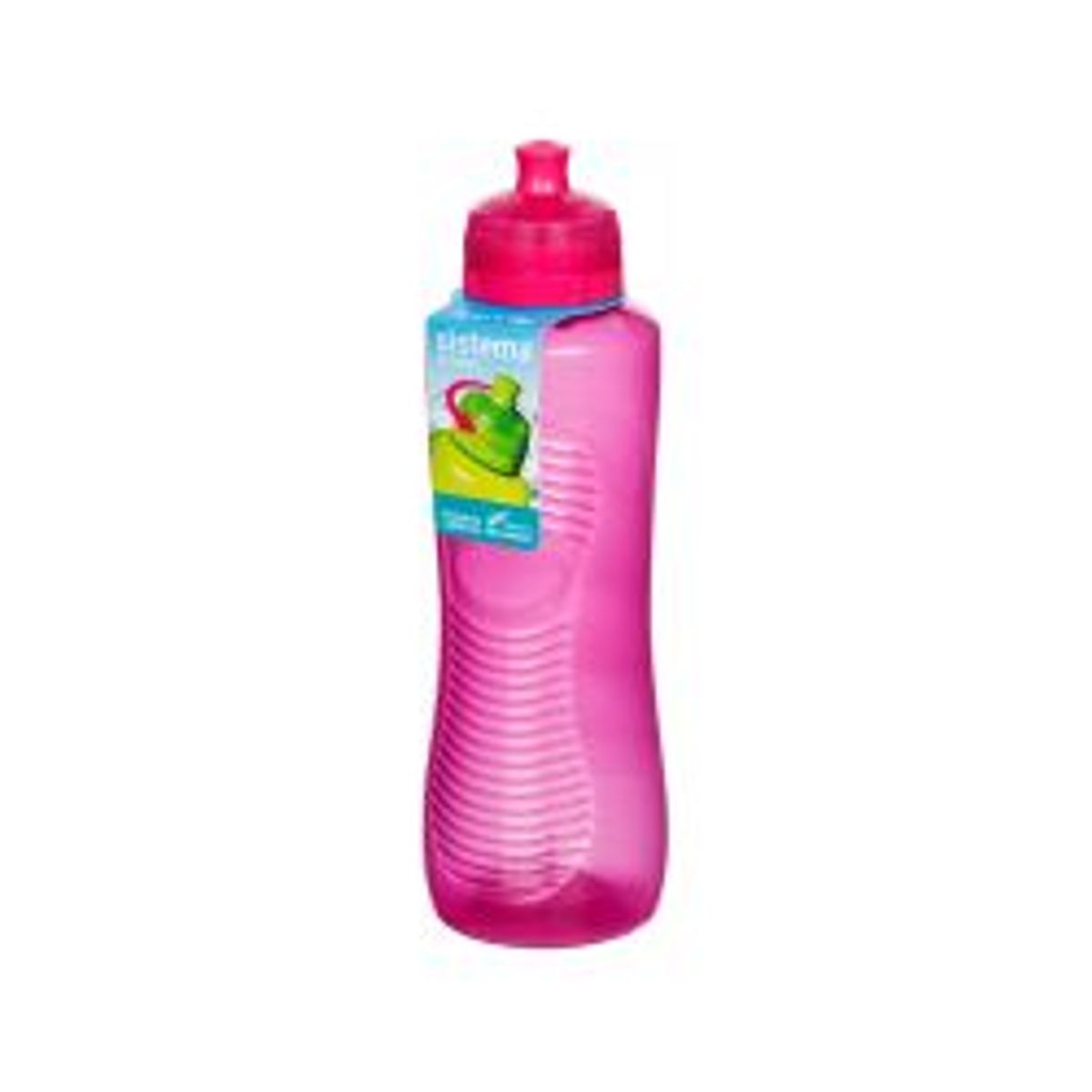 Sistema 800ml Gripper Bottle Pink Online Range - Drikkeflaske