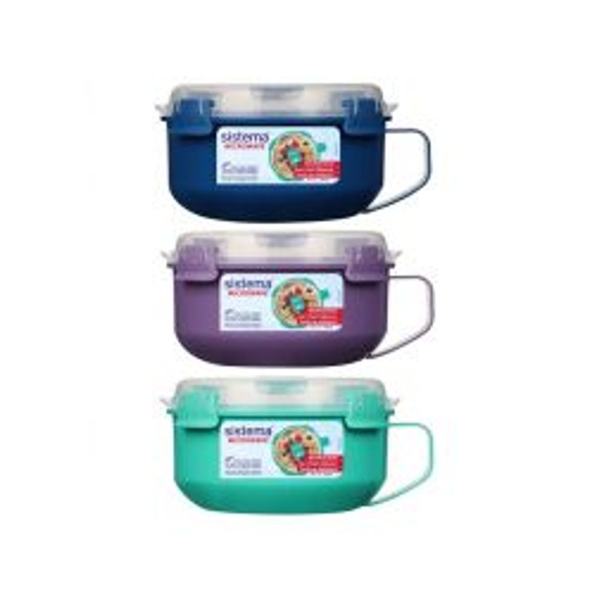 Sistema Breakfast Bowl To Go 850ml - Ocean Blue - Madkasse