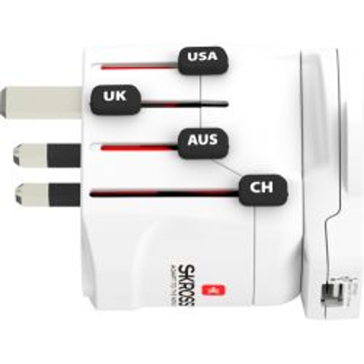 Skross Pro World Adapter Set With Usb - Adaptor