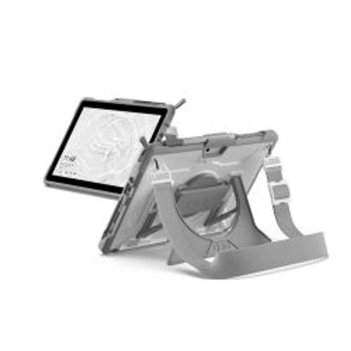 UAG Urbanarmorgear Ipad 9/8/7th Gen 10.2scout Hc W/hs & Ss Bulk, Wht - Tabletcover