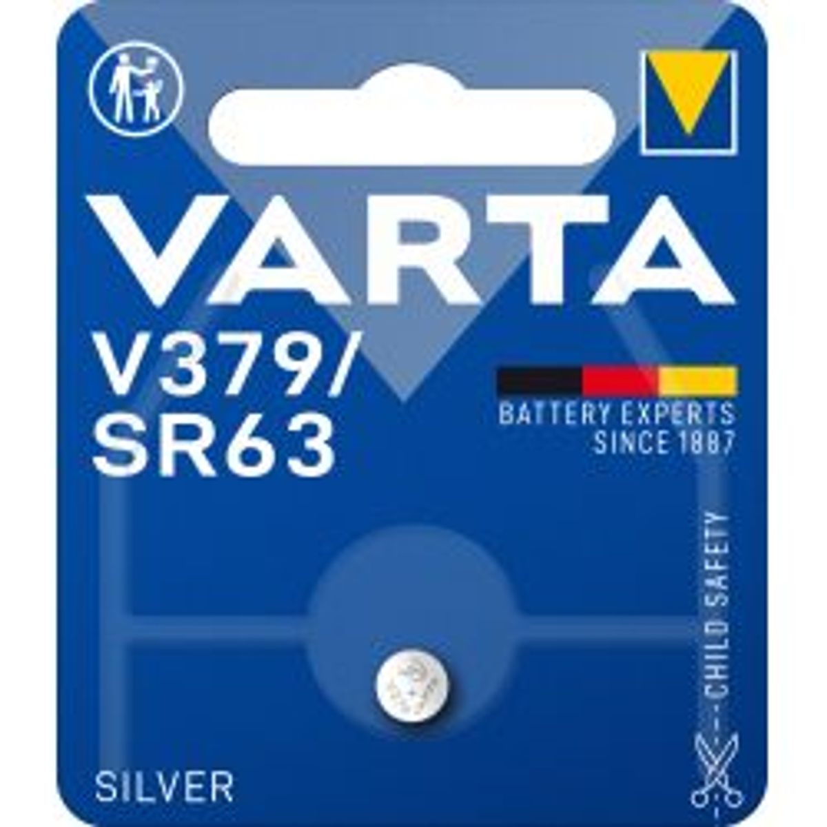 Varta V379/sr63 Silver Coin 1 Pack - Batteri