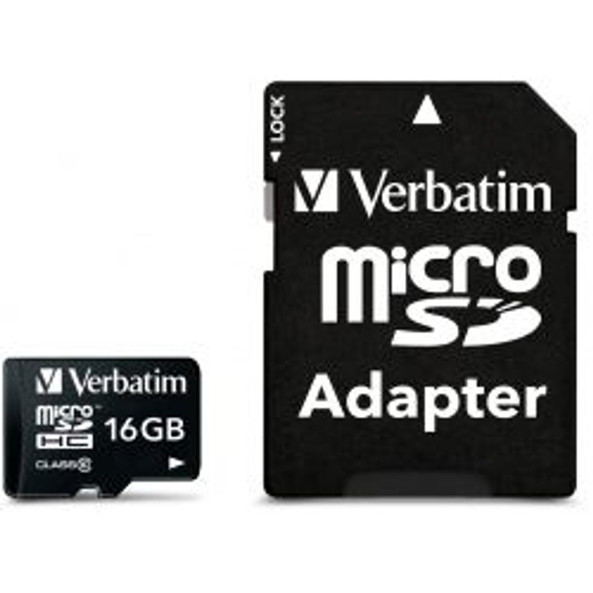 Verbatim Microsdhc, 16gb, Class 10, Inkl Adapter