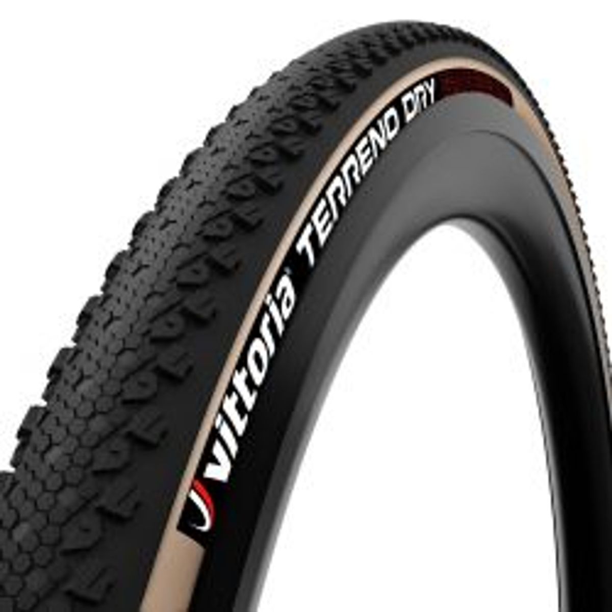 Vittoria Dæk Terreno Dry Brun/sort 47-622 / 700x47c Tlr G2 - Cykeldæk