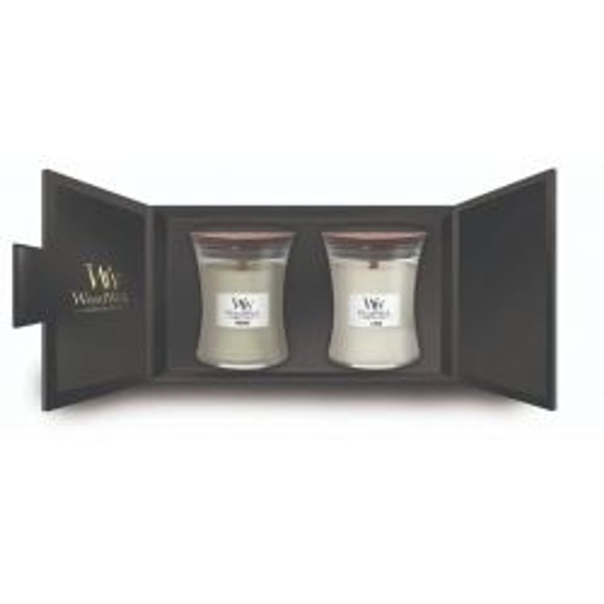 WoodWick - Giftset 2 x Medium in a box - Duftlys