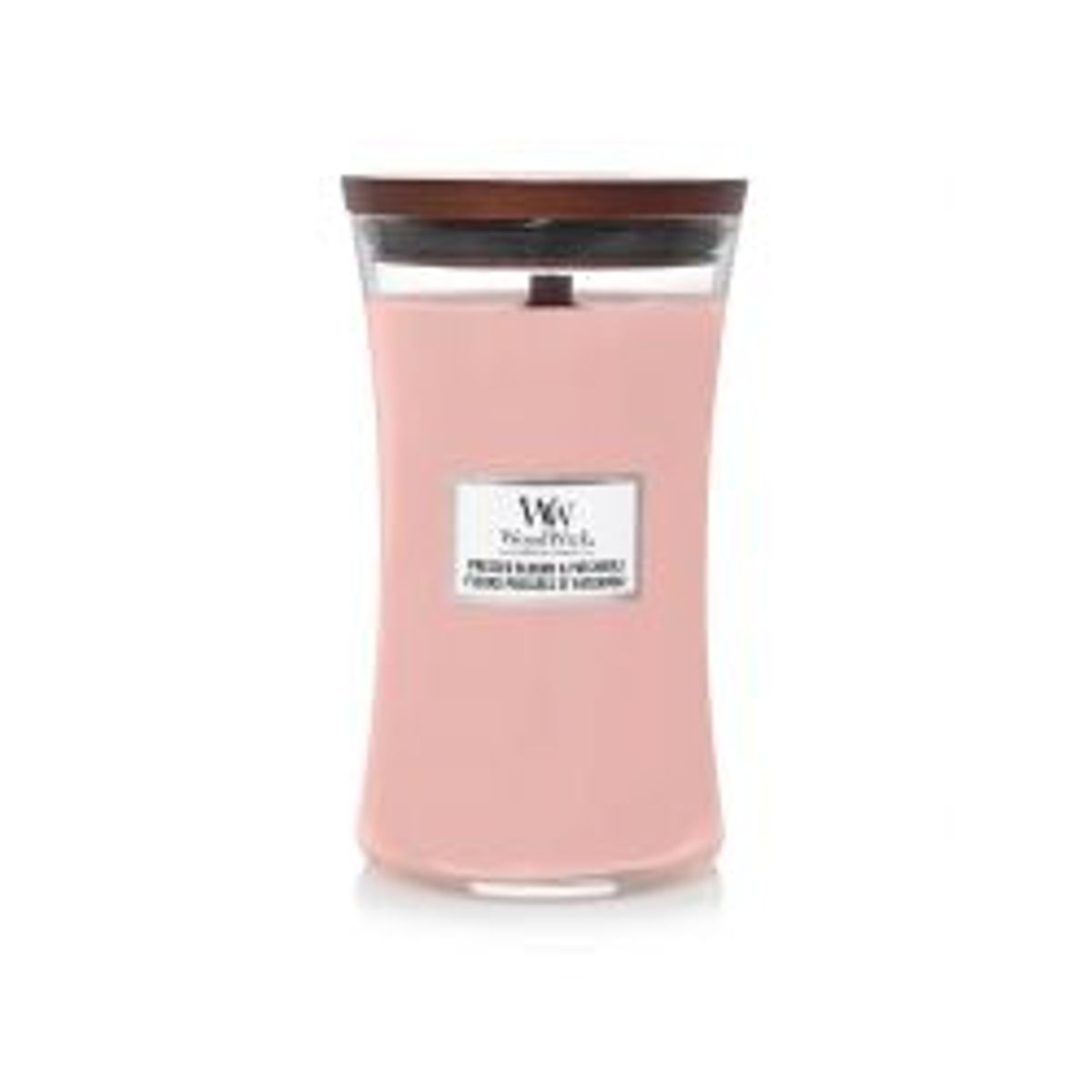 Woodwick Large - Pressed Blooms & Patchouli - Duftlys