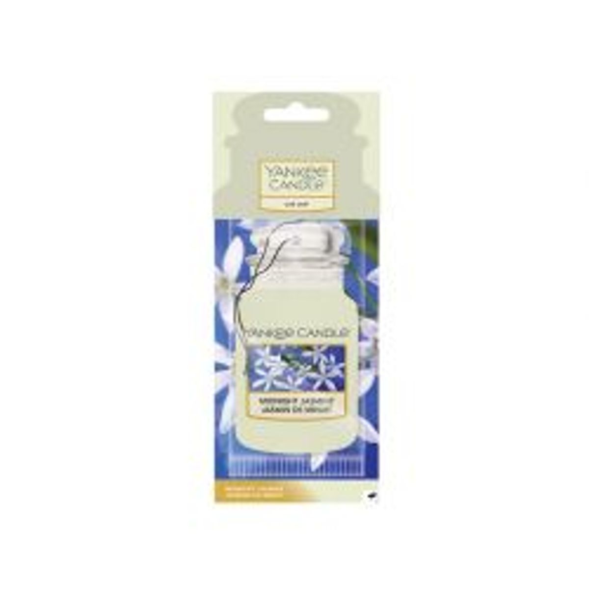 Yankee Candle Car Jar Paper - Midnight Jasmine - Lugtfjerner