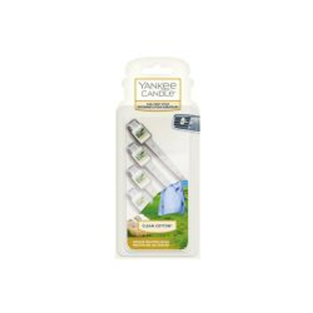 Yankee Candle Car Vent Stick - Clean Cotton - Lugtfjerner